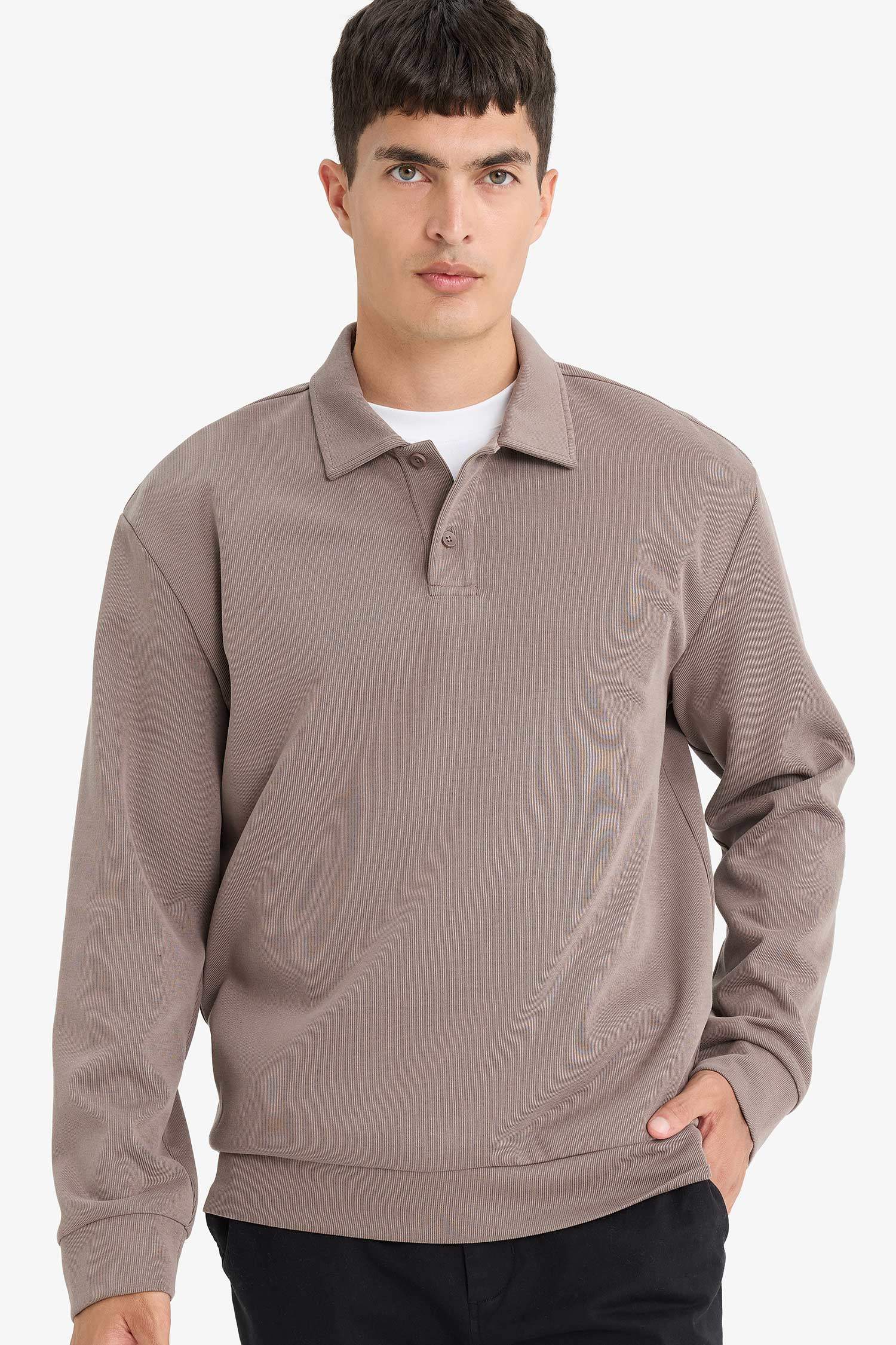 Regular Fit Long Sleeve Sweatshirt