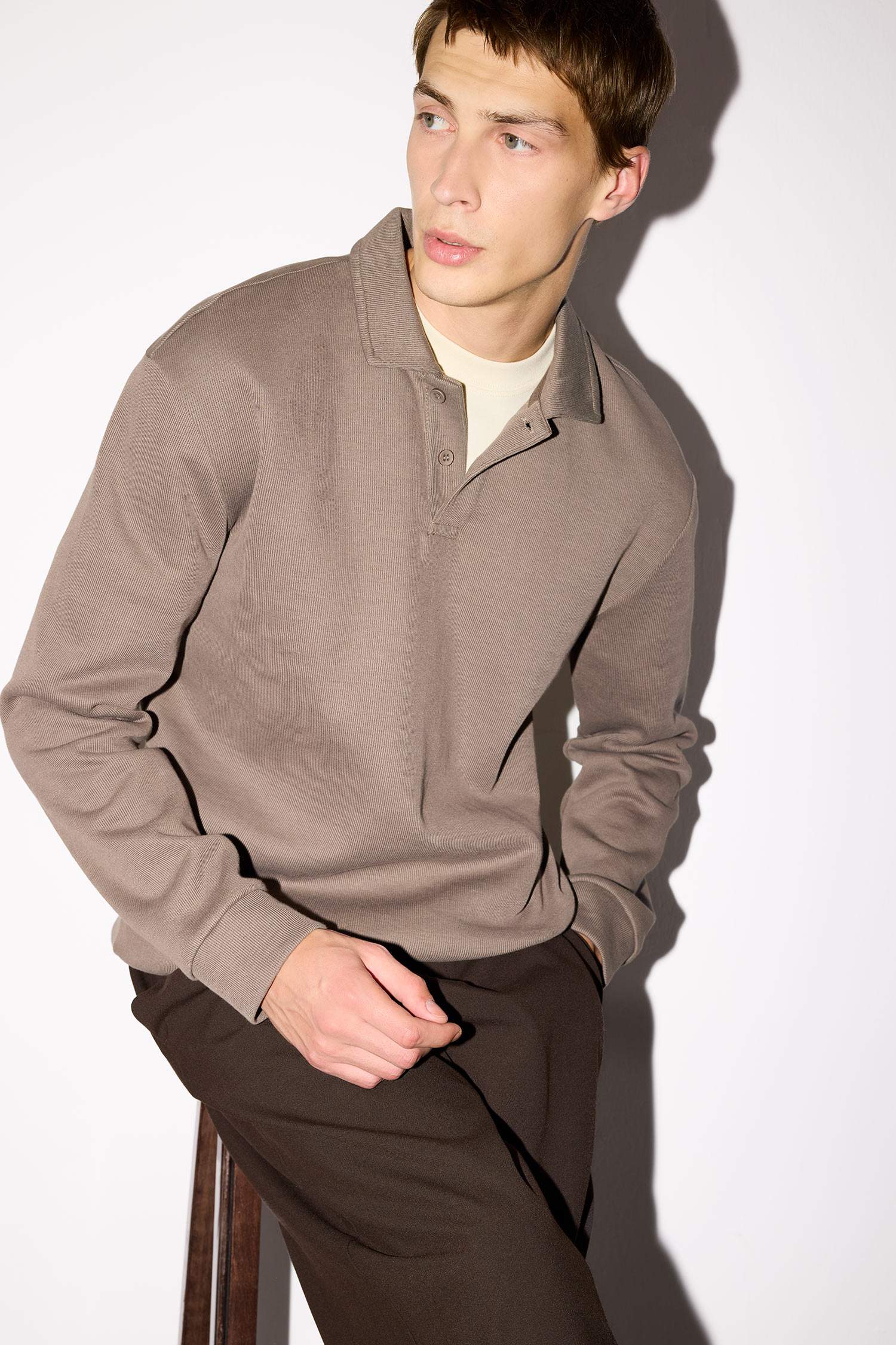 Regular Fit Long Sleeve Sweatshirt