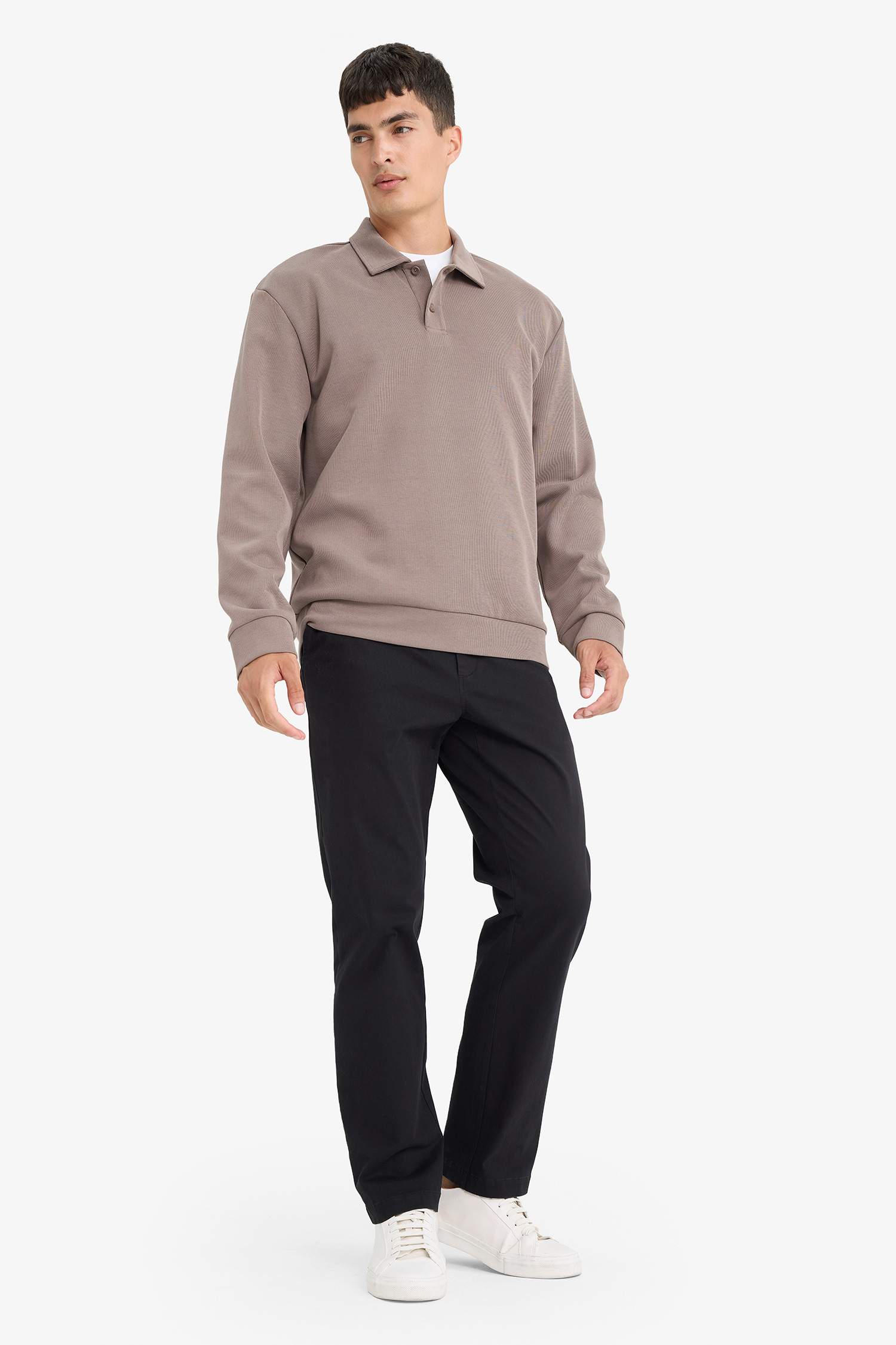 Regular Fit Long Sleeve Sweatshirt