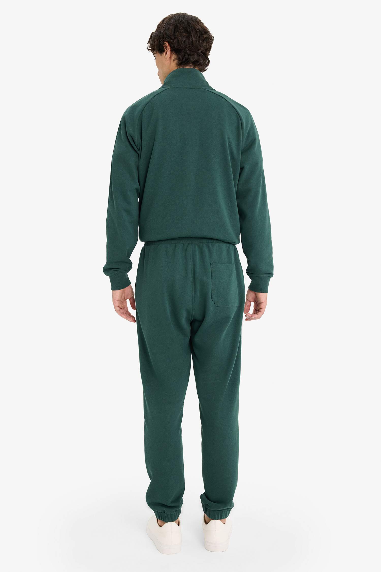 Regular Fit Beli Bağcıklı Cepli Paçası Lastikli Jogger Eşofman Altı