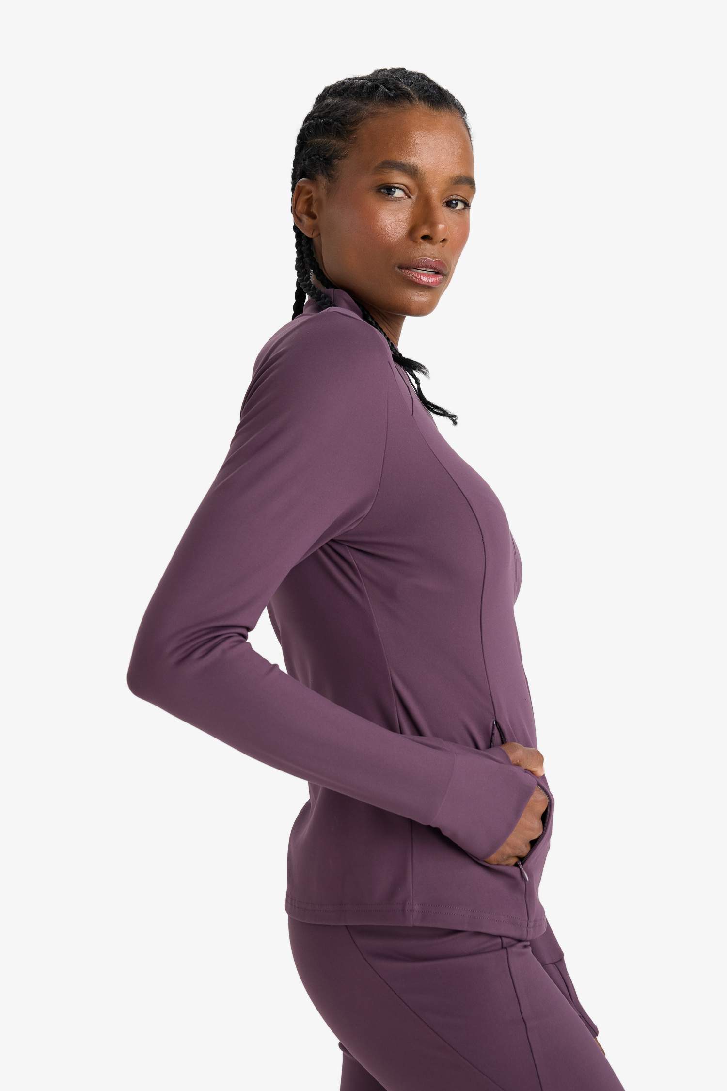 DeFactoFit Slim Fit Stand Collar Cardigan