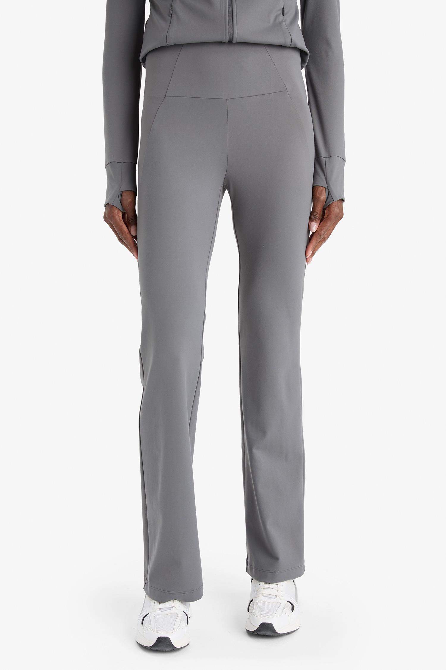 DeFactoFit Flare Fit İspanyol Paça Soft Touch Premium Sporcu Pantolon