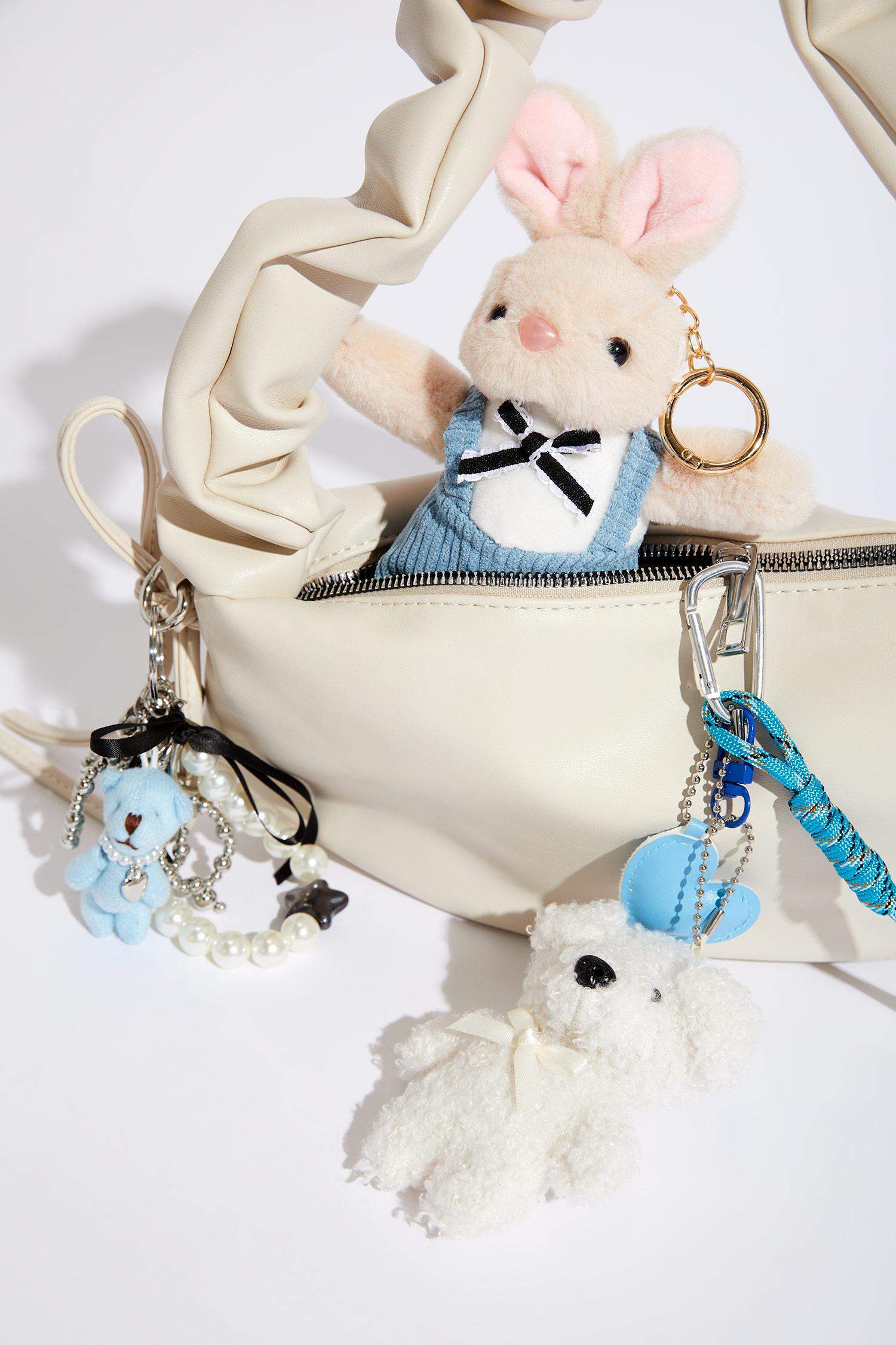 Kadın Tavşan Charm Anahtarlık