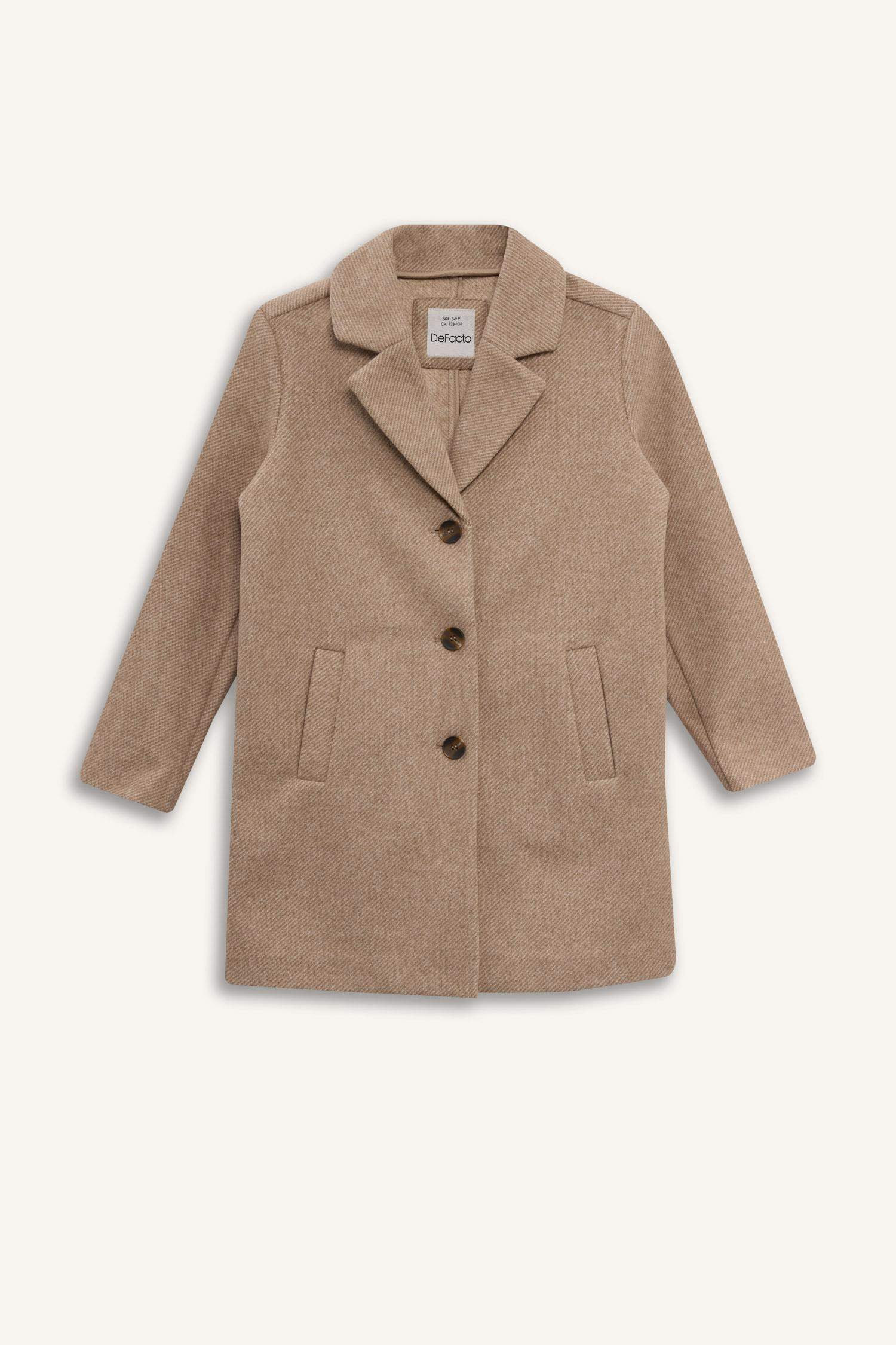 معطف بياقة بليزر