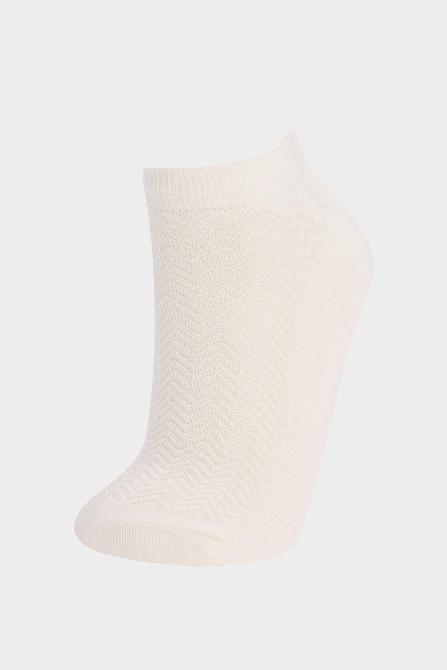 Kadın 5'li Pamuklu Patik Çorap