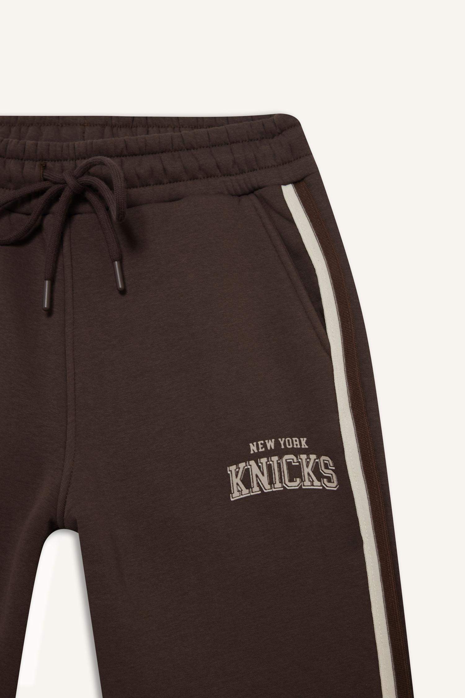 NBA New York Knicks Cepli Standart Boy Jogger Eşofman Altı