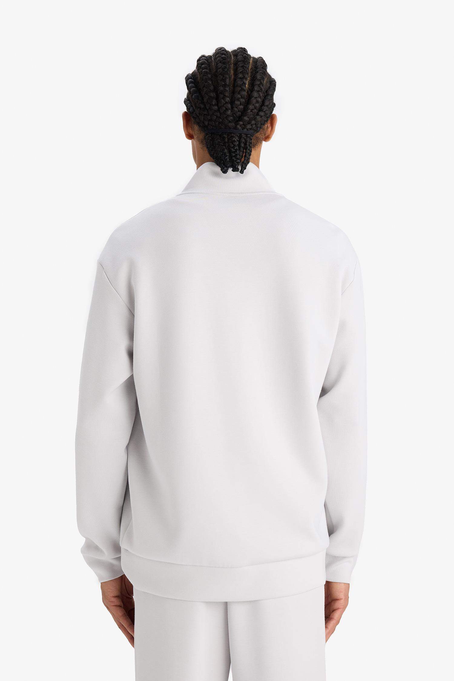 DeFactoFit Standart Fit Dik Yaka Yarım Fermuarlı Modal Sporcu Sweatshirt