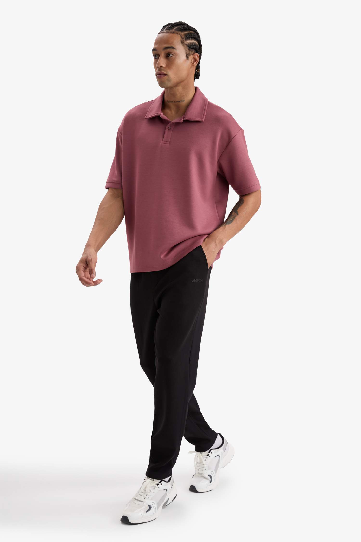 بنطرون بجامة رياضي جوجر قصة عادية من DeFactoFit