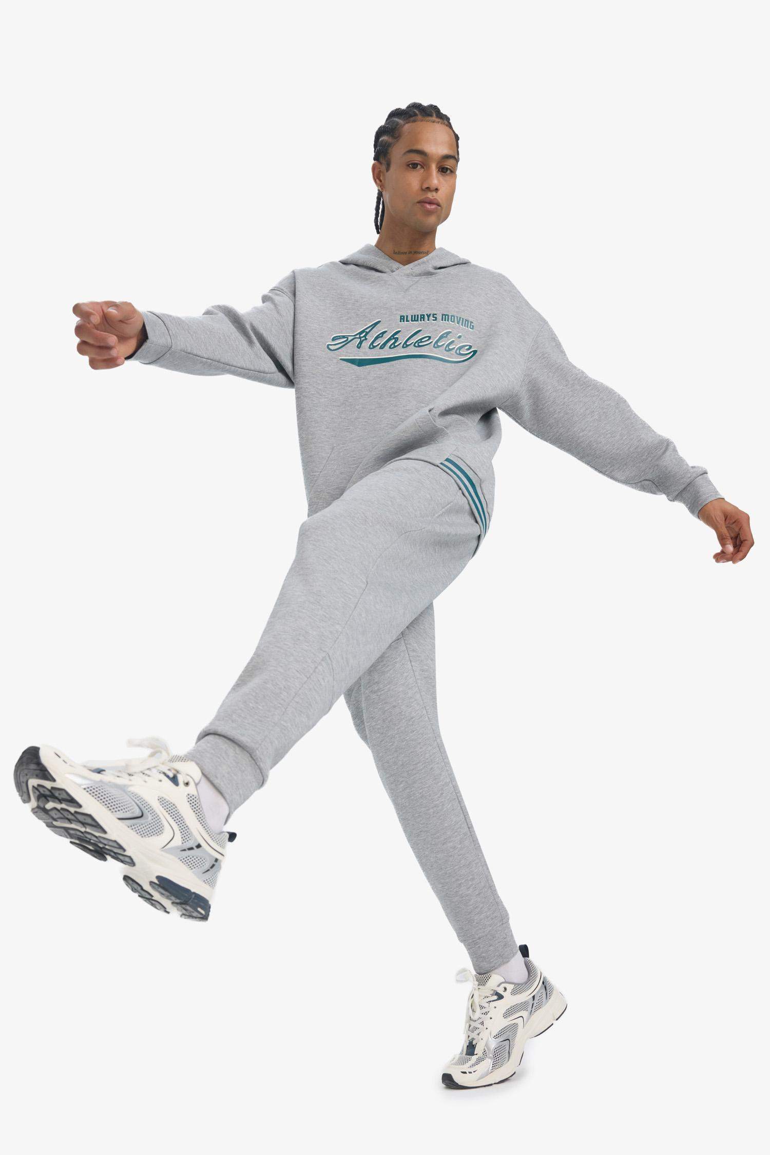 Спортивные джоггеры DeFactoFit из скуба-ткани с прямыми штанинами