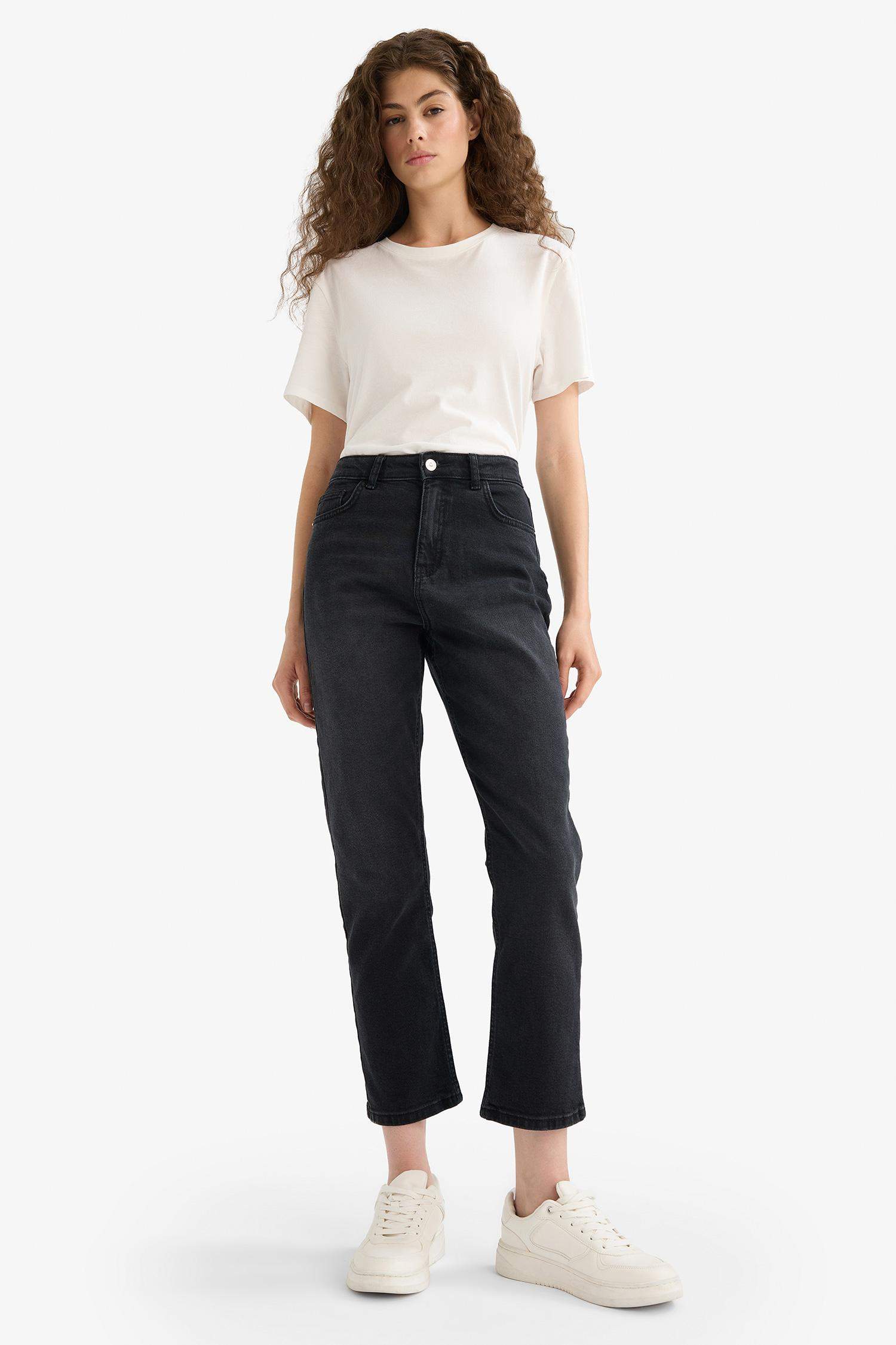 Mary Vintage Straight Fit High Waist Jeans