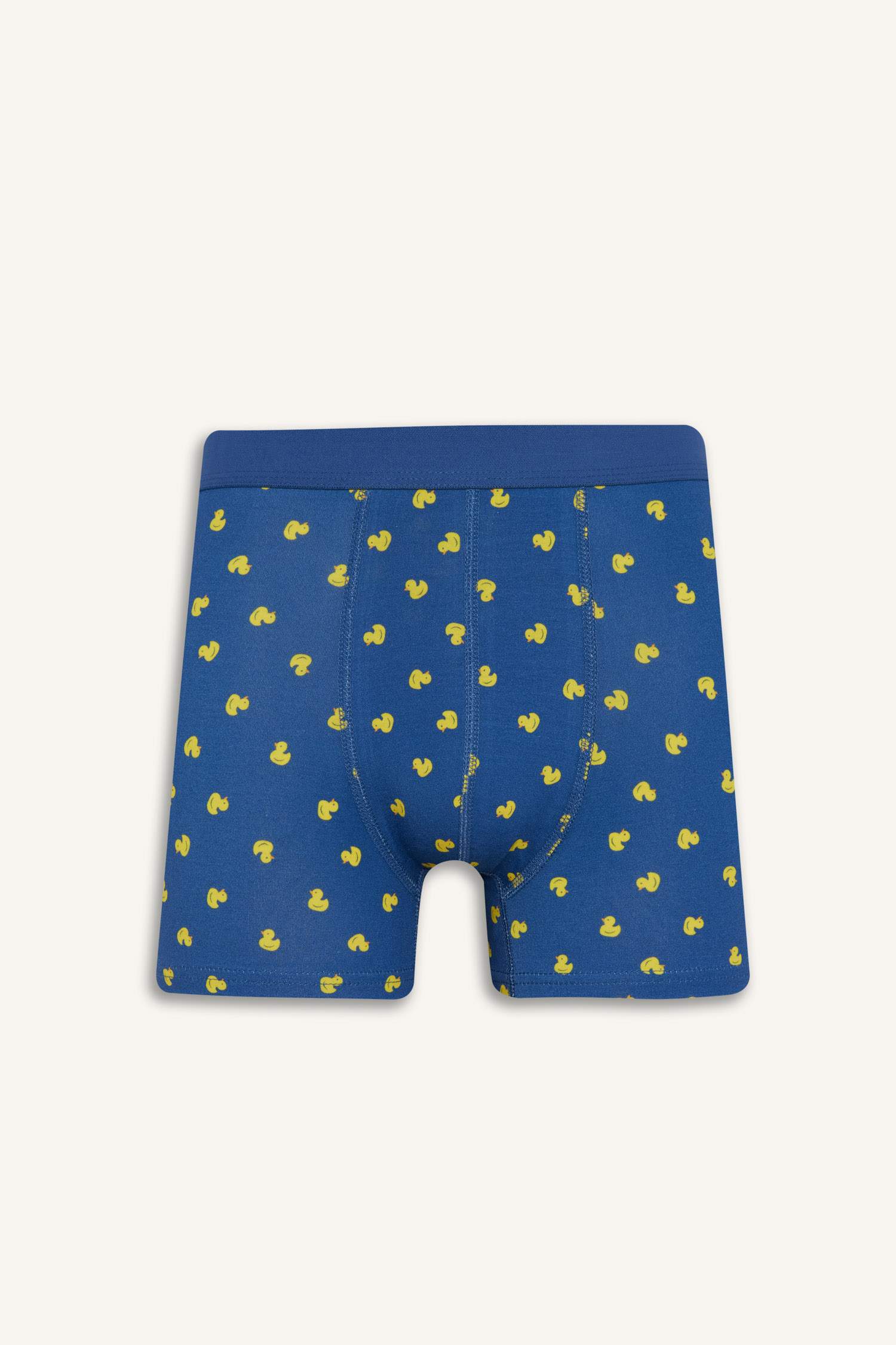 Regular Fit Desenli 3'lü Boxer