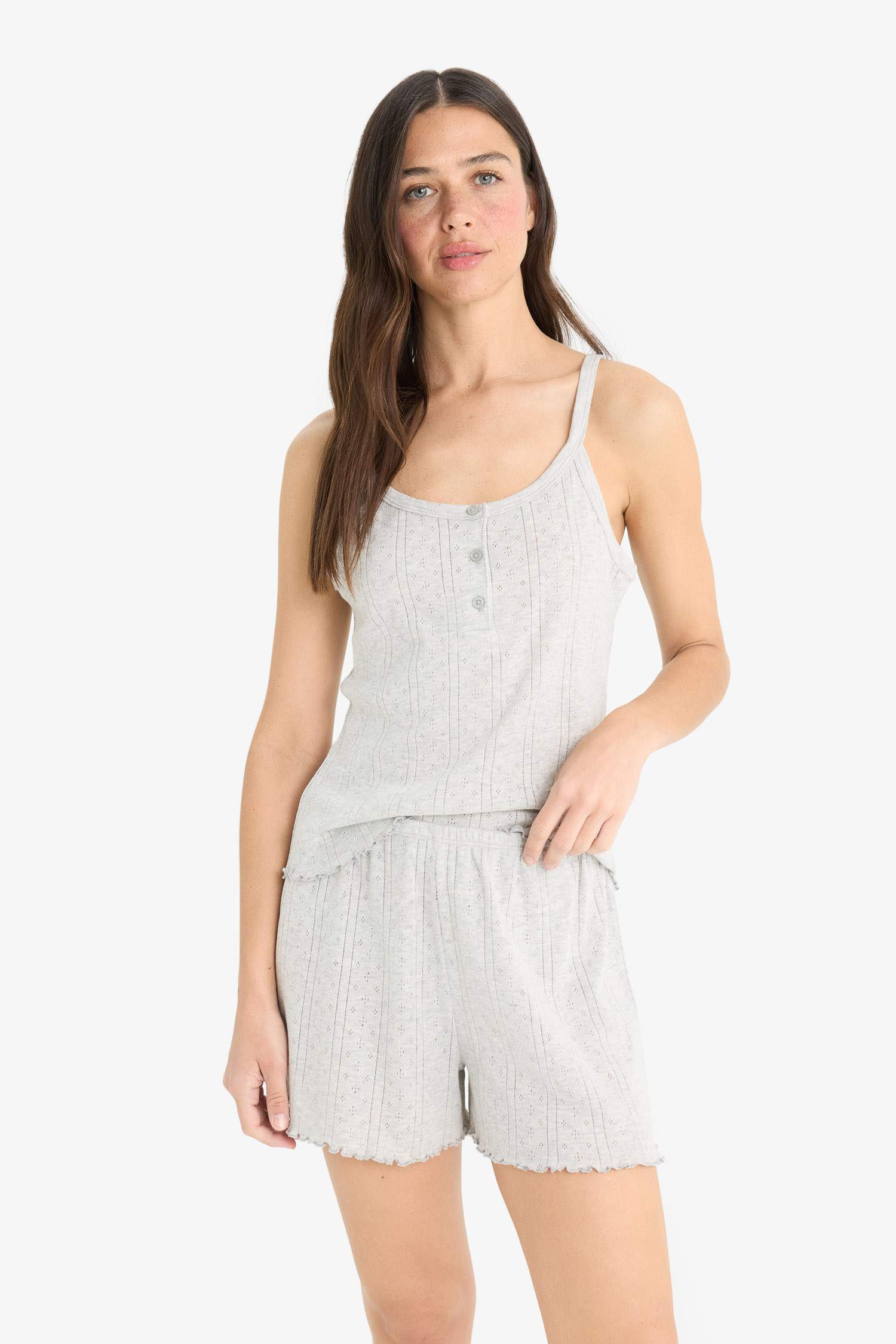 Fall in Love Regular Fit Suspender 2 Piece Set