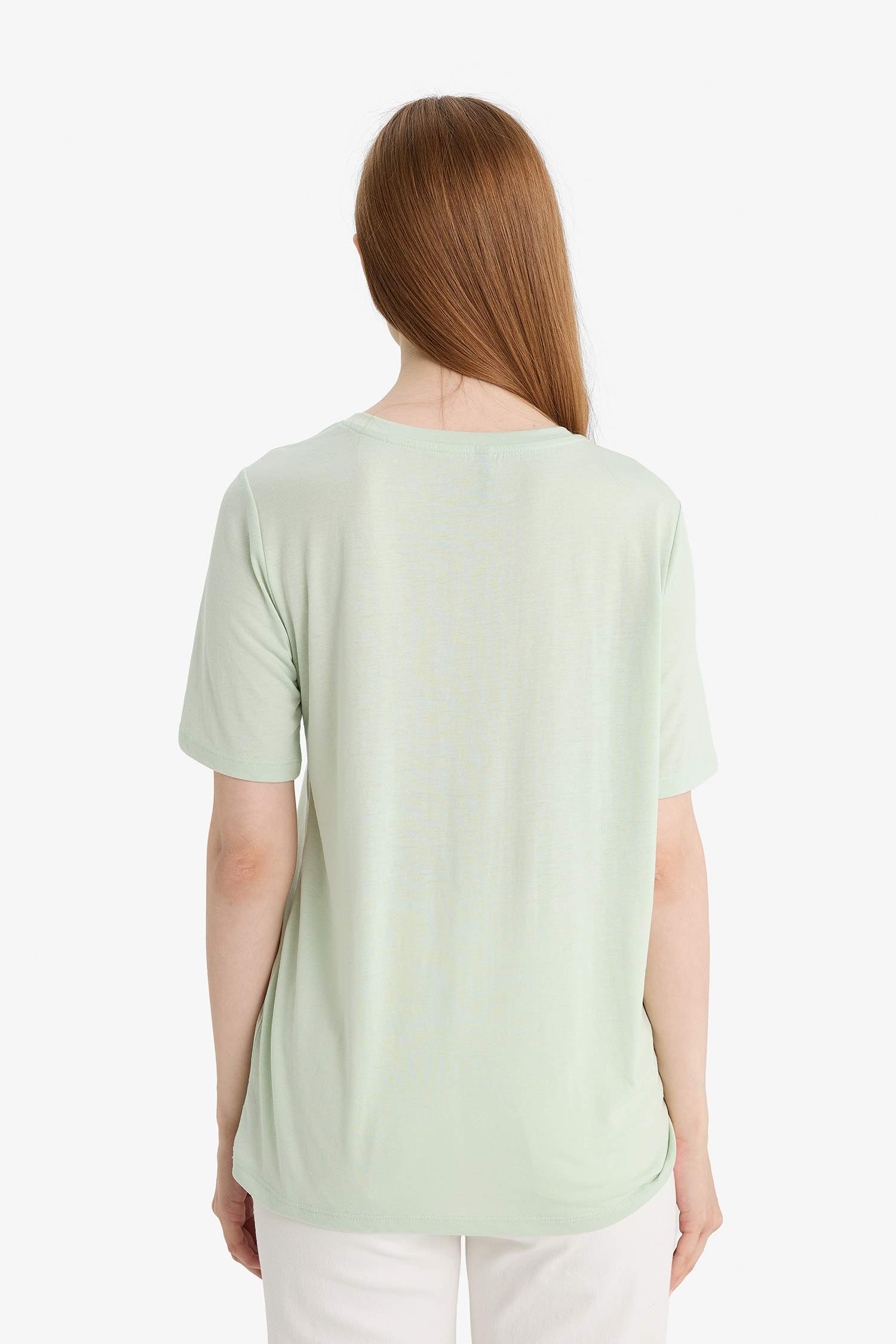 Regular Fit Crew Neck Printed T-Shirt