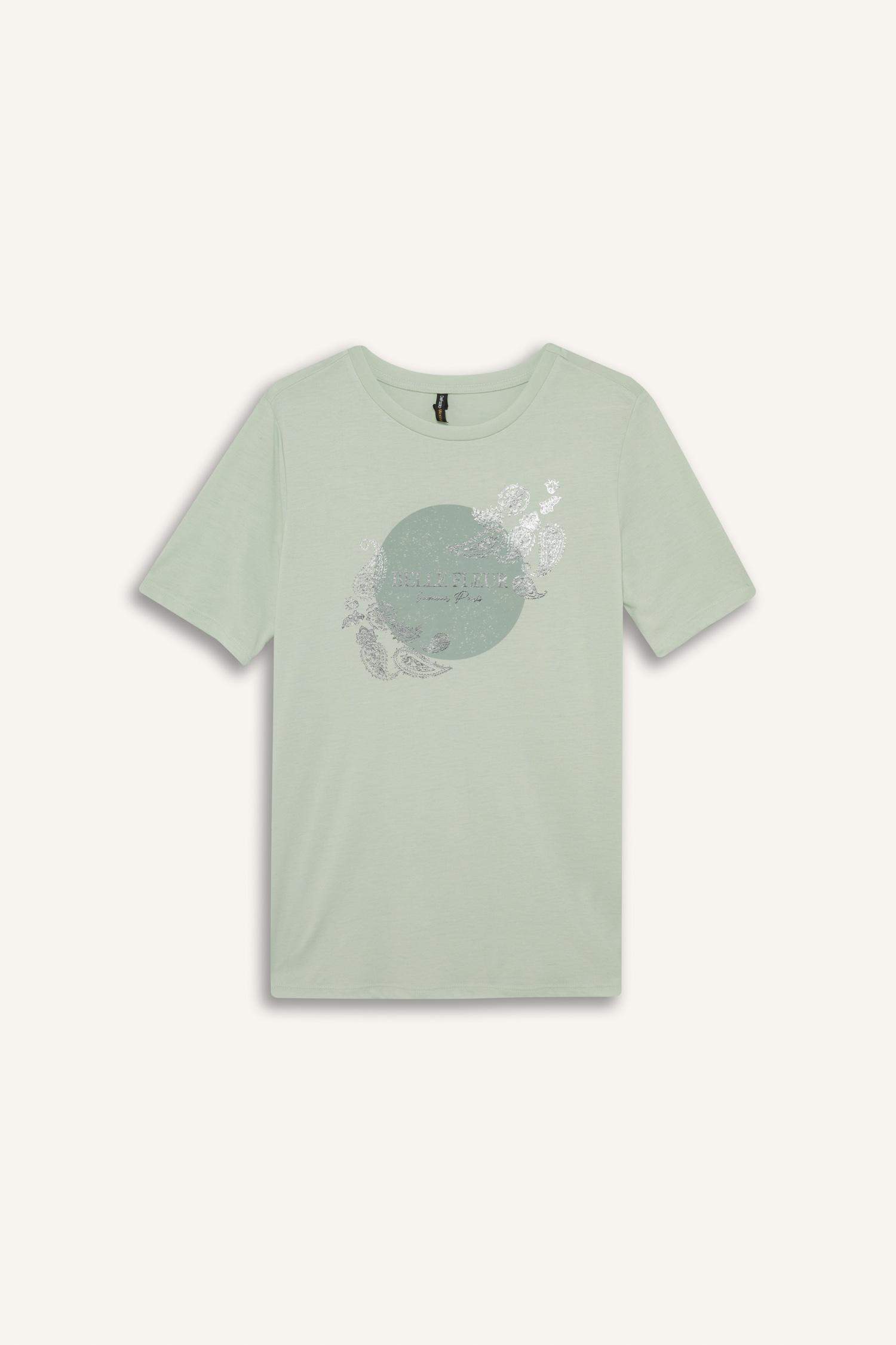 Regular Fit Crew Neck Printed T-Shirt