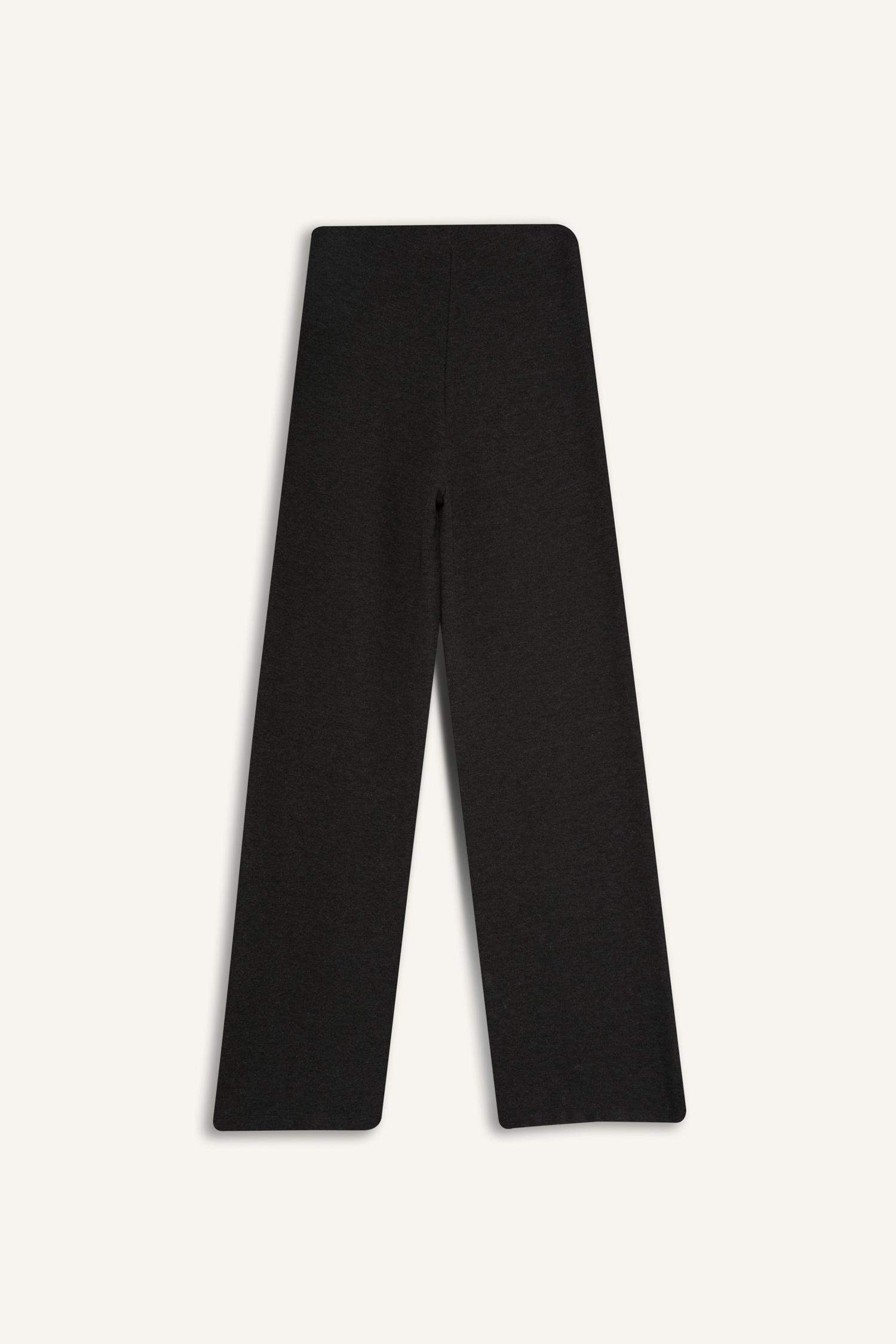 Wide Leg Düz Paça Pantolon