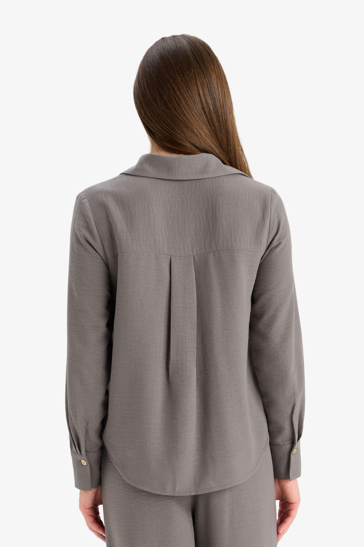 Chemise manches longues en tissu aerobin Coupe régulière