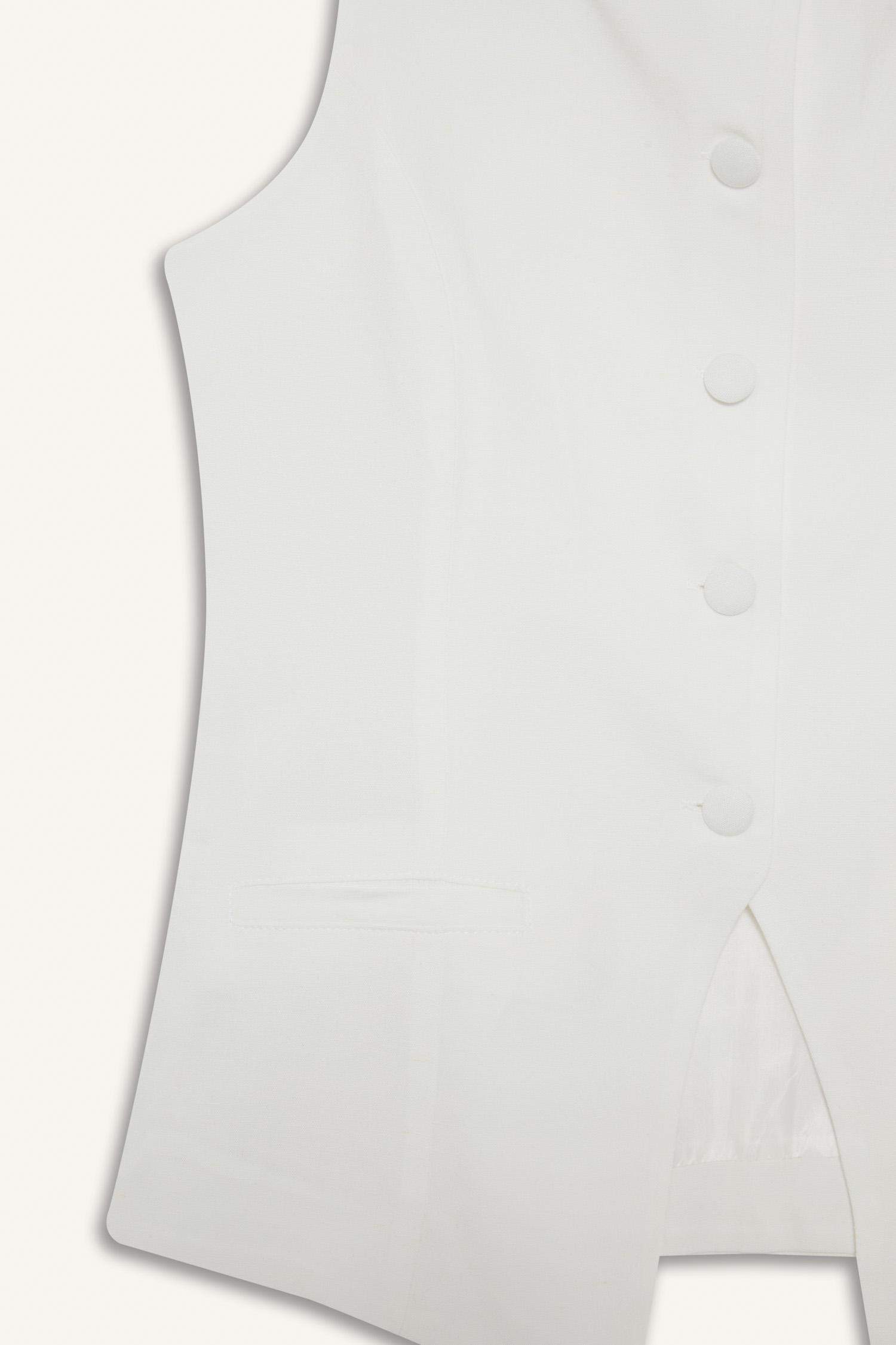 Slim Fit Crew Neck Vest