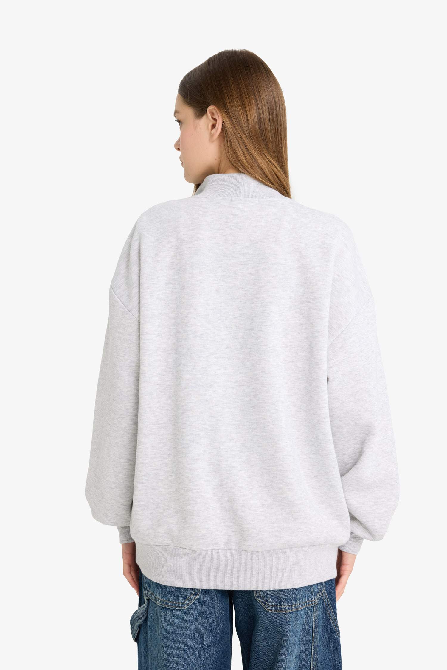 Coool үлкен пішім жартылай найзағай Свитер