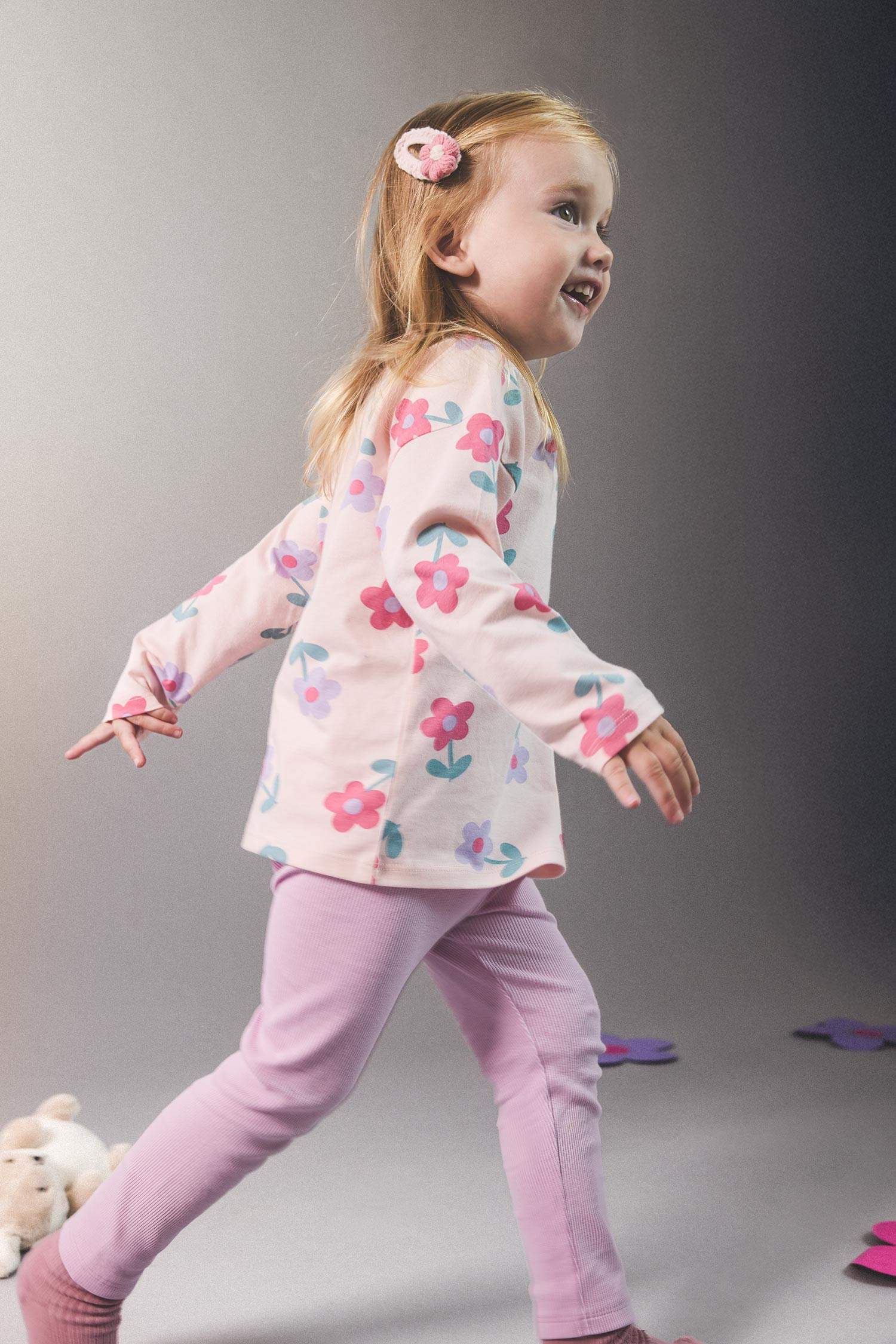 Pantalon côtelé pour bébé fille