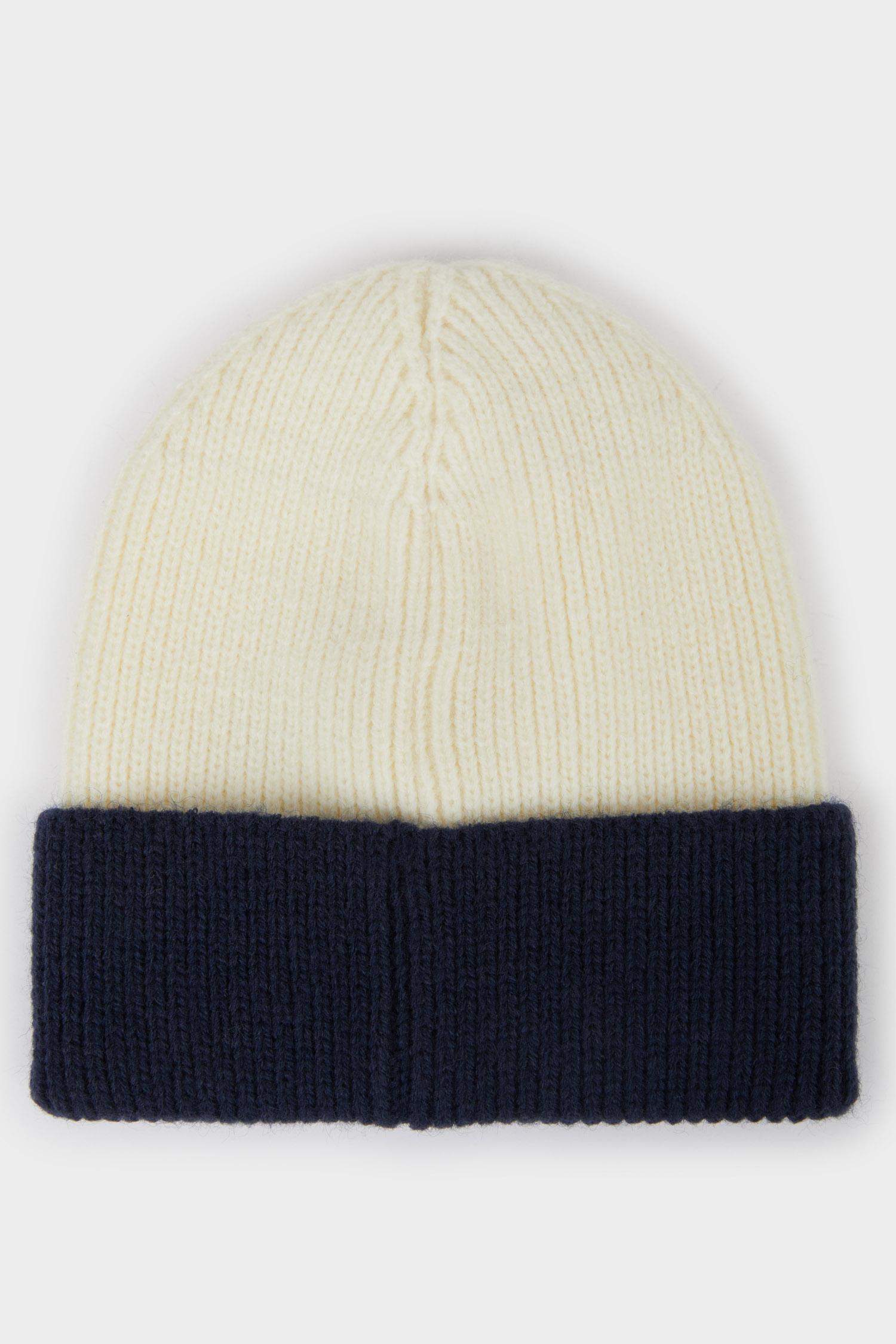 Baby Boy Color Block Knit Beanie