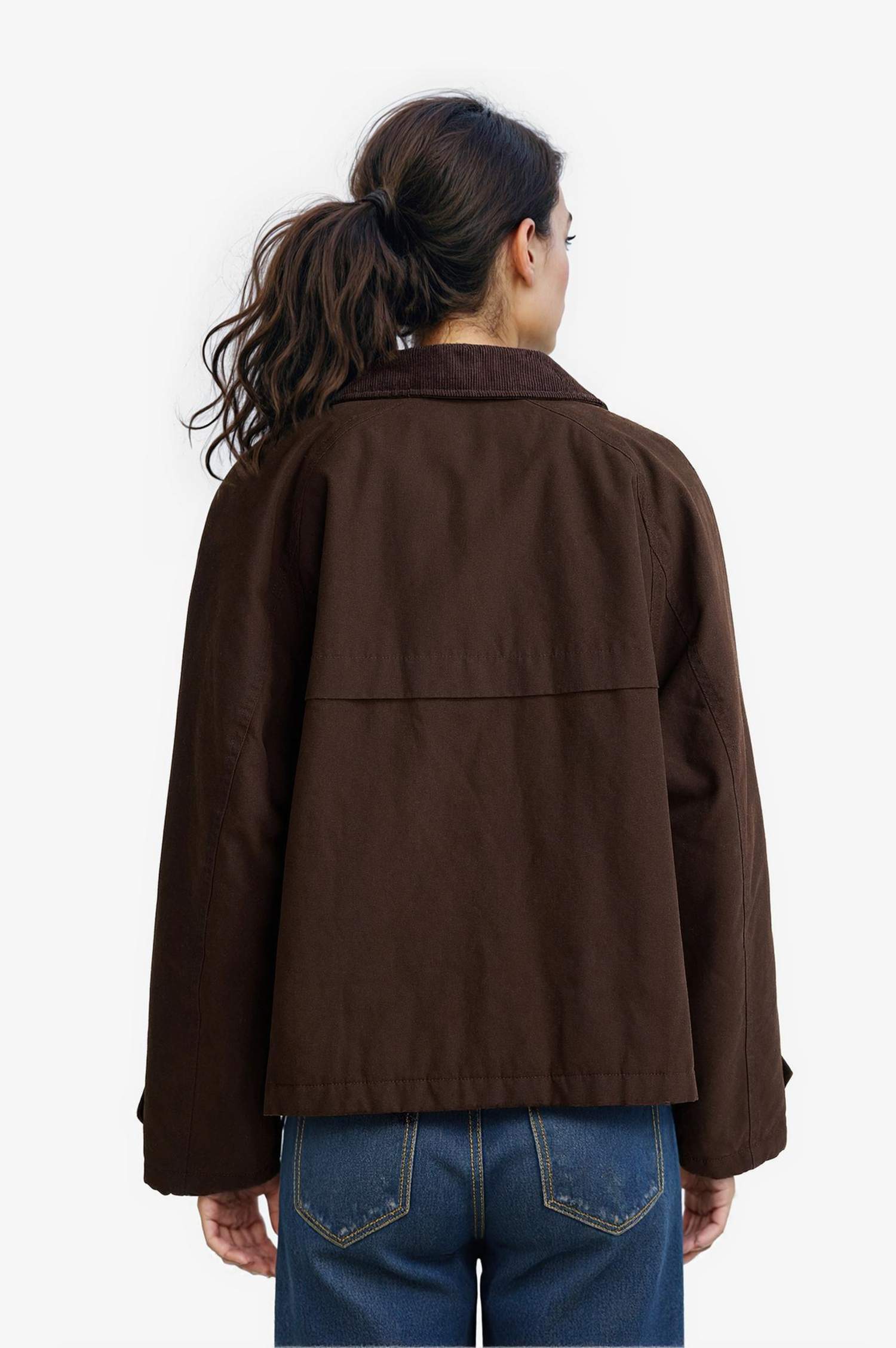 Regular Fit Polo Yaka Pamuklu Mont