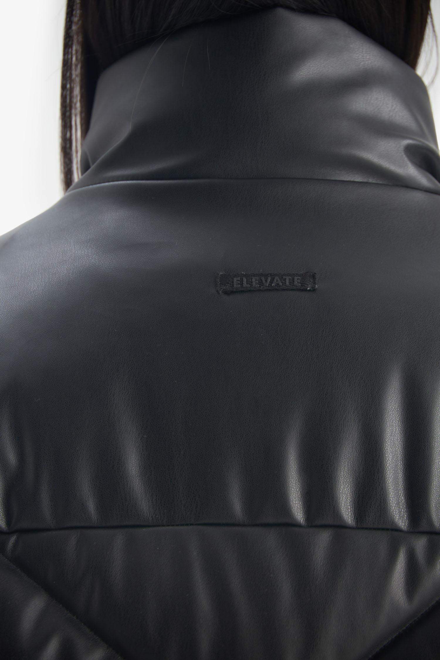 جاكيت بامب بناتي بياقة عالية