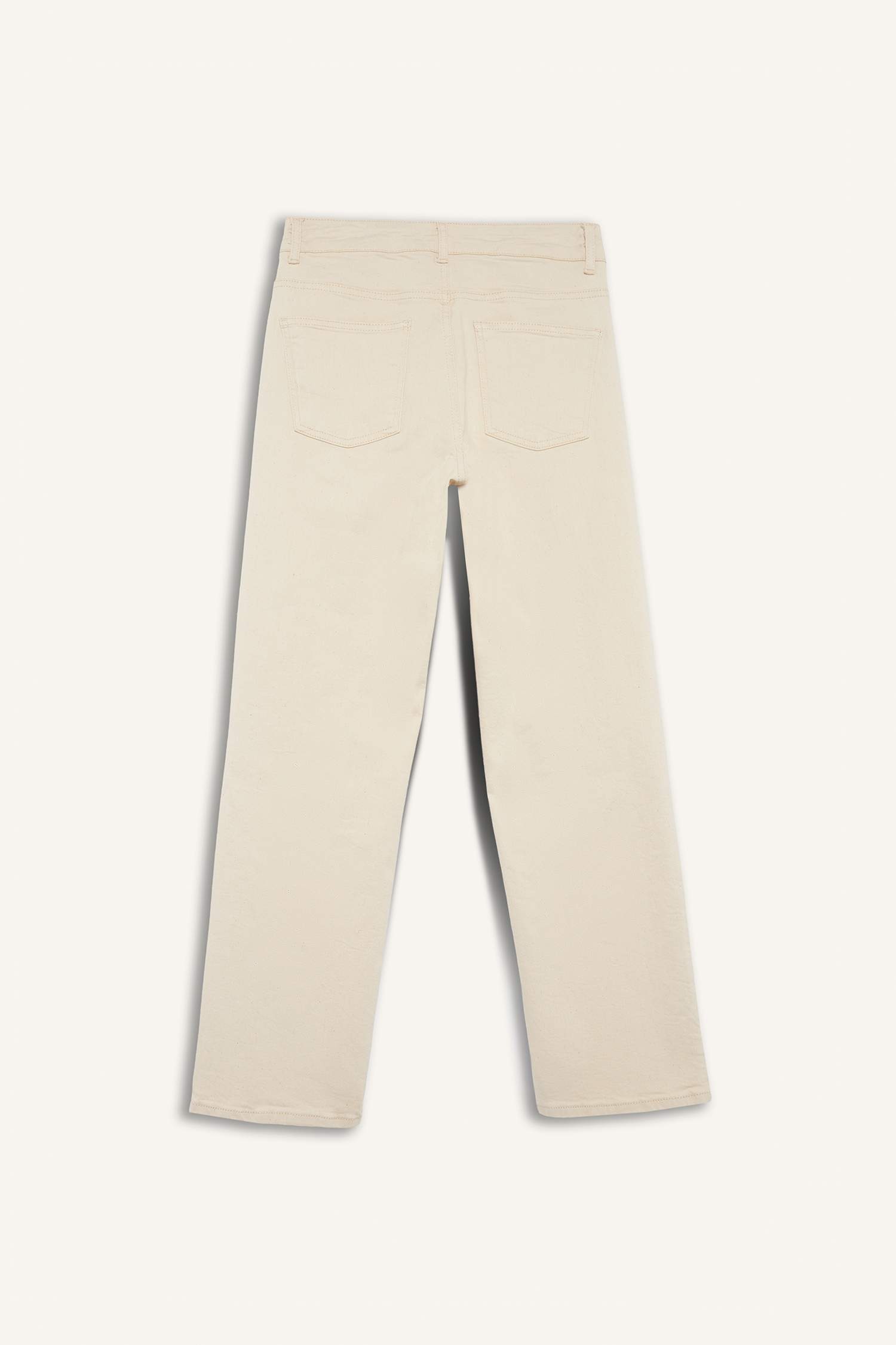 Жайлы Түзу деним Шалбар