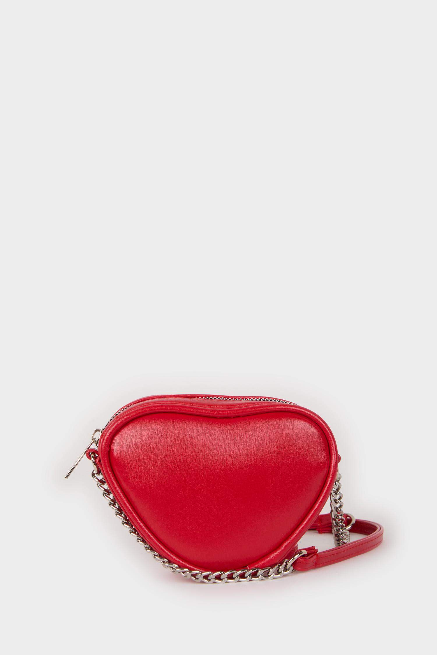 Kız Çocuk Kırmızı Çapraz Çanta