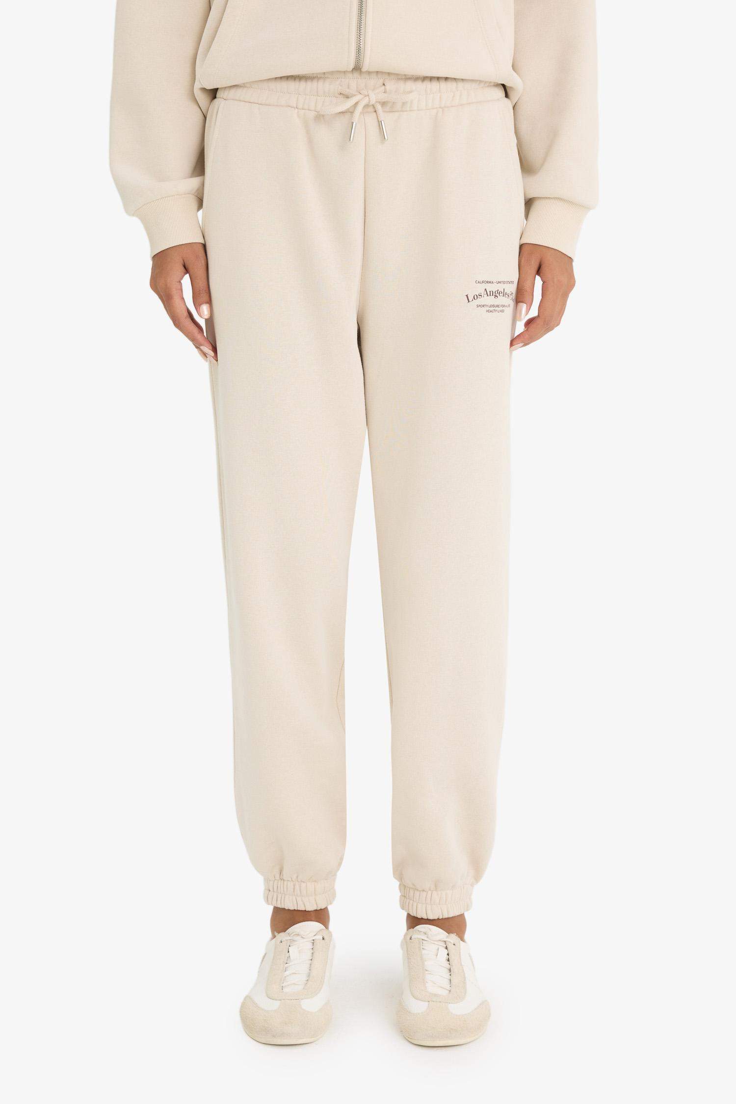 Pantalon Jogging épais imprimé Coupe standard