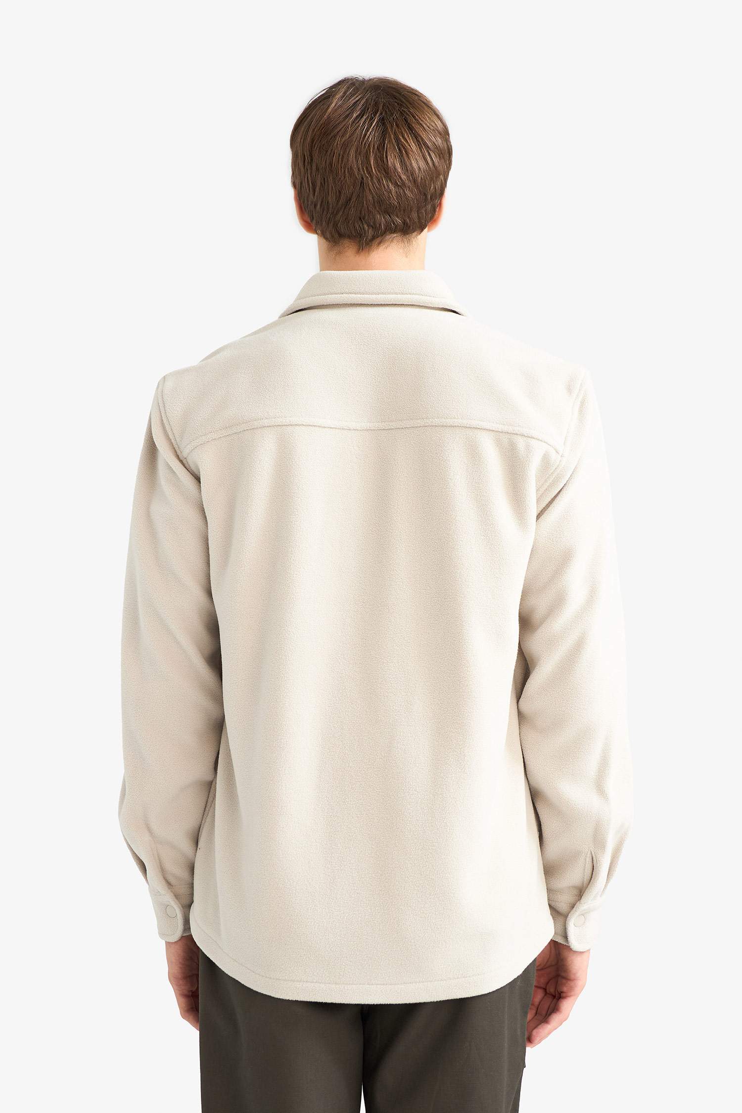 Regular Fit Fleece Long Sleeve Shirt