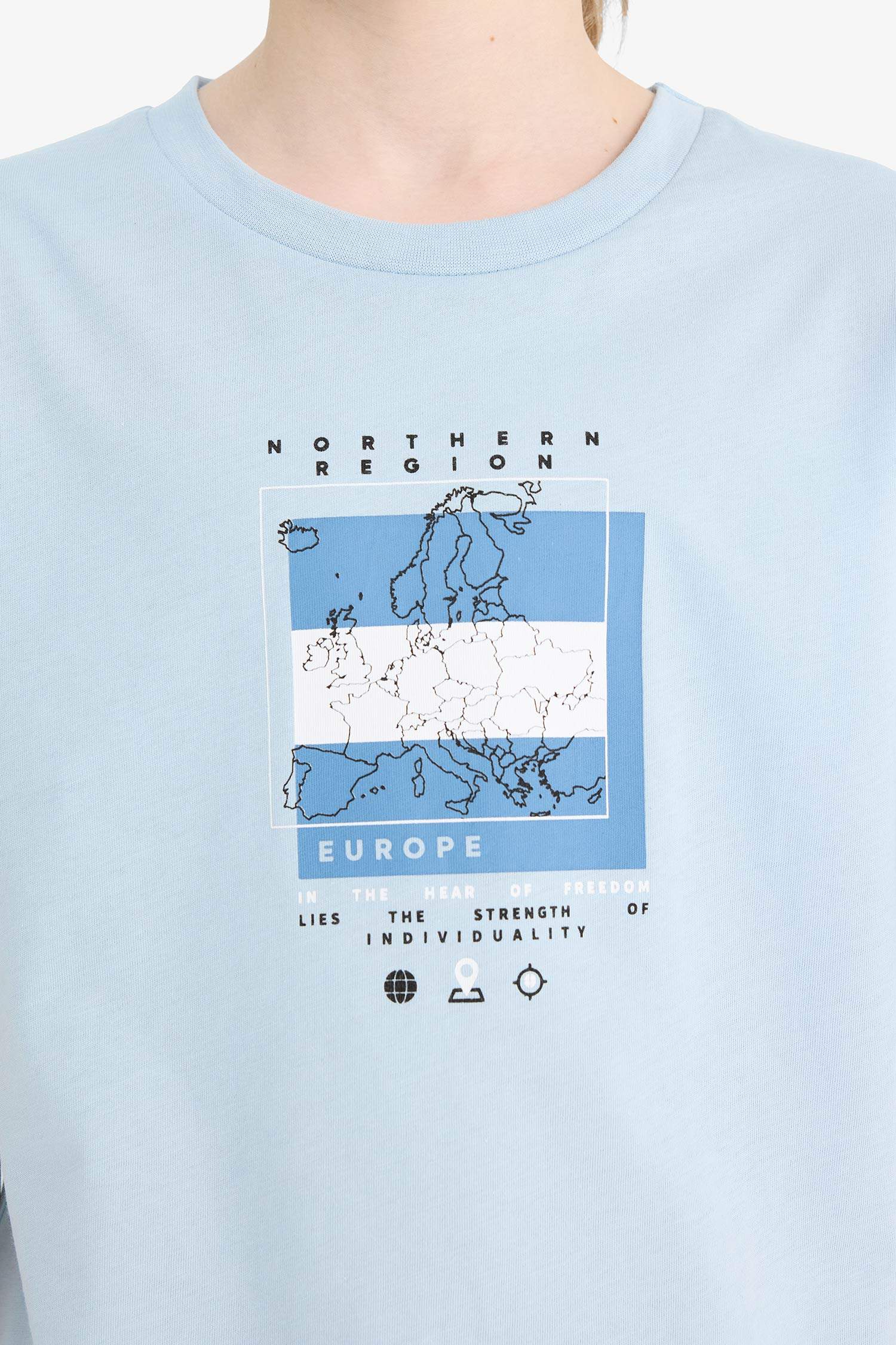 Boy Crew Neck Printed Short Sleeve T-Shirt