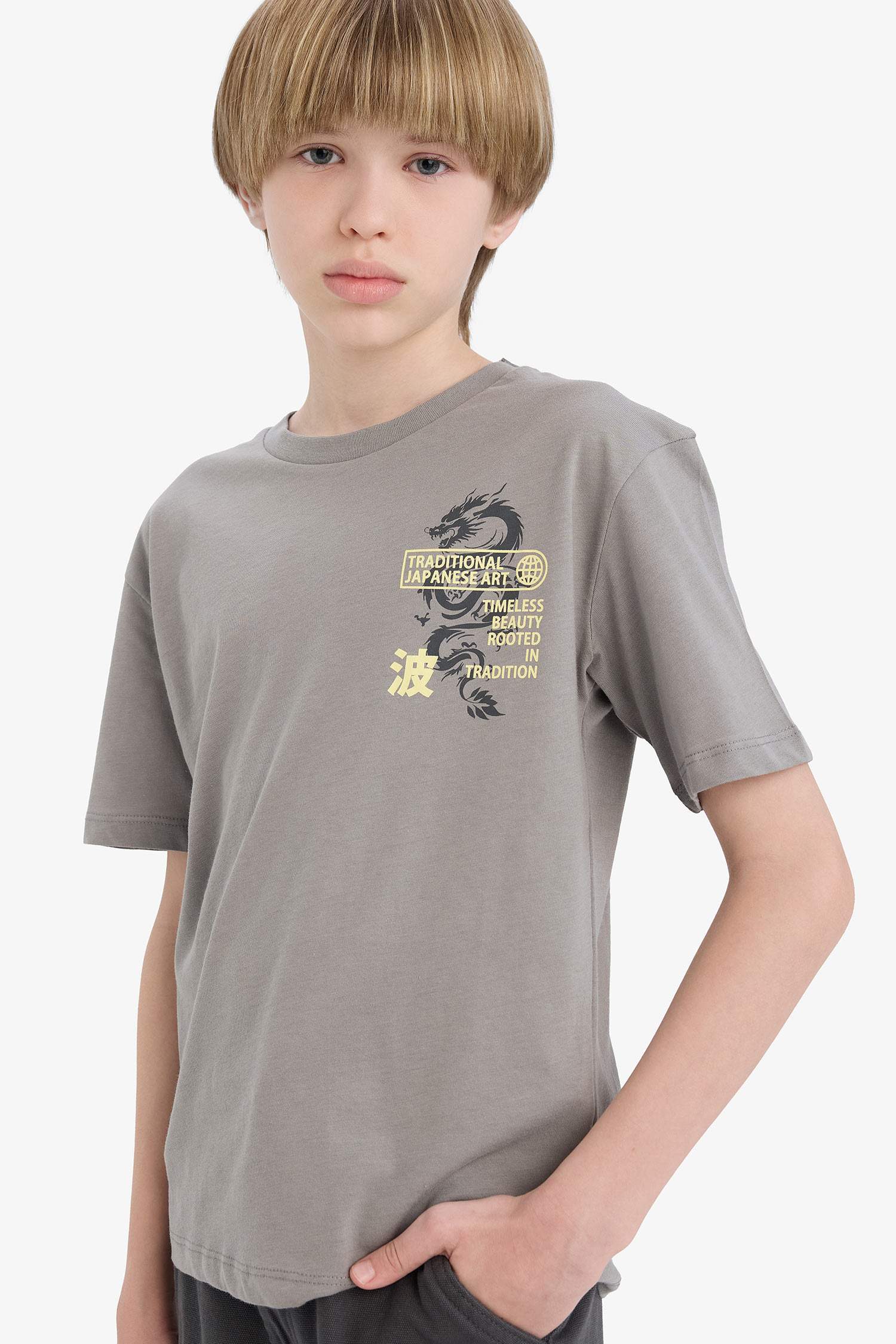 Boy New Regular Fit Crew Neck T-Shirt