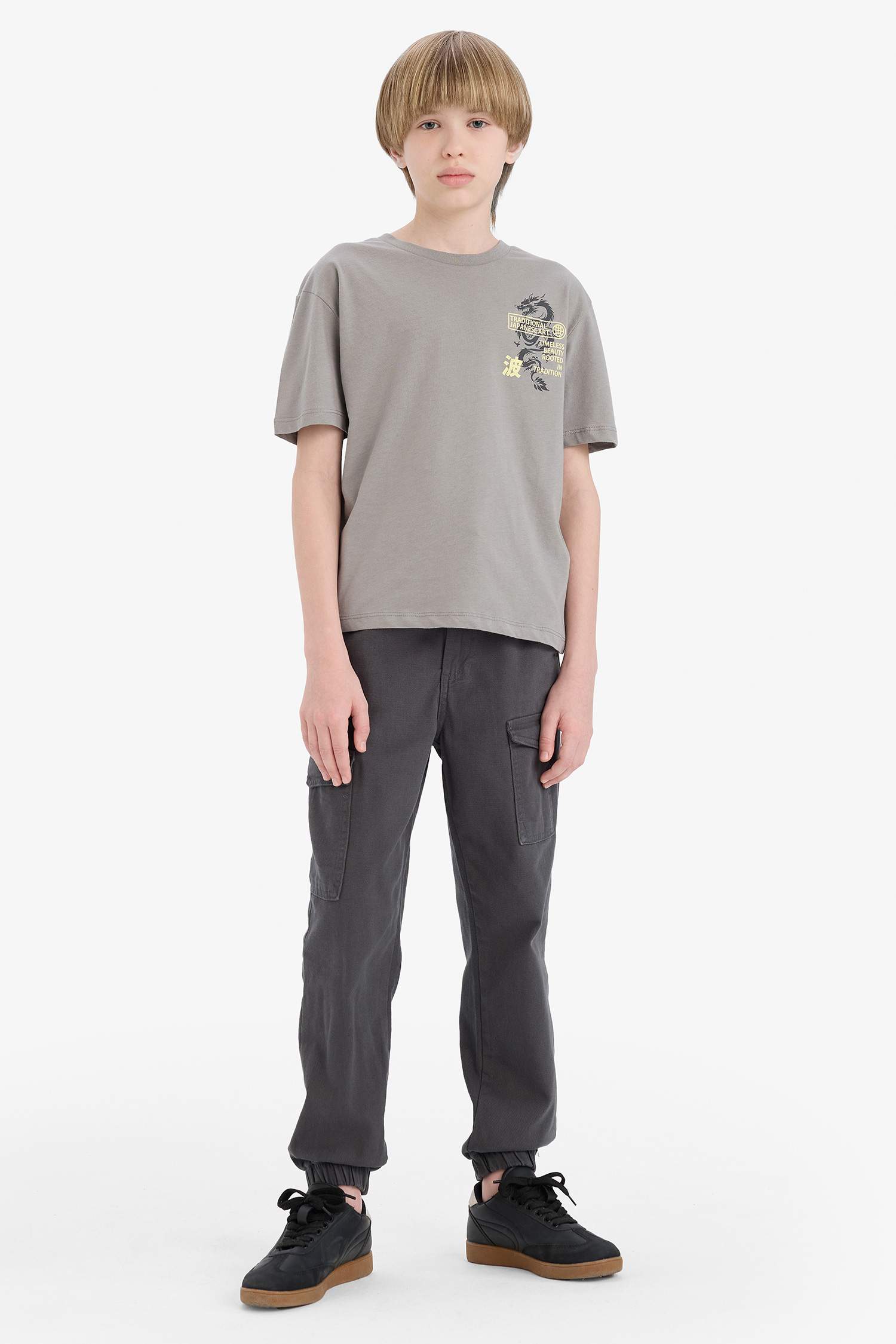 Boy New Regular Fit Crew Neck T-Shirt