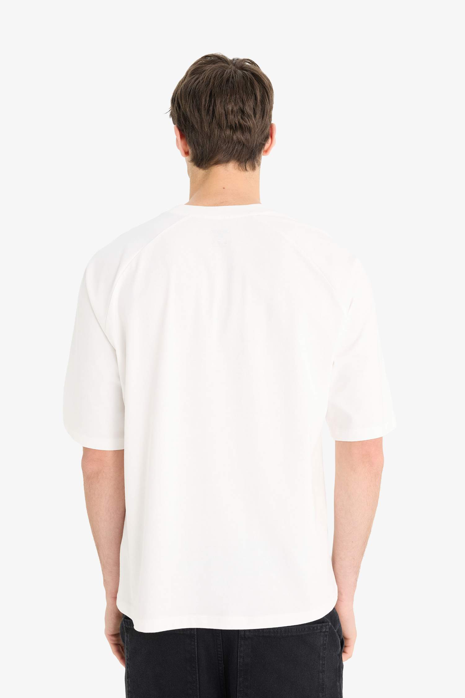 дөңгелек жаға үлкен Қысқа жеңді футболка