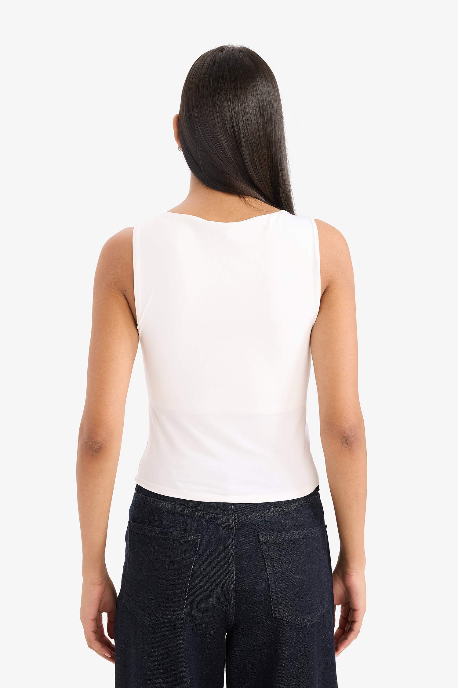 كيمونه سادة بيزك سليم فيت بياخة مربعة