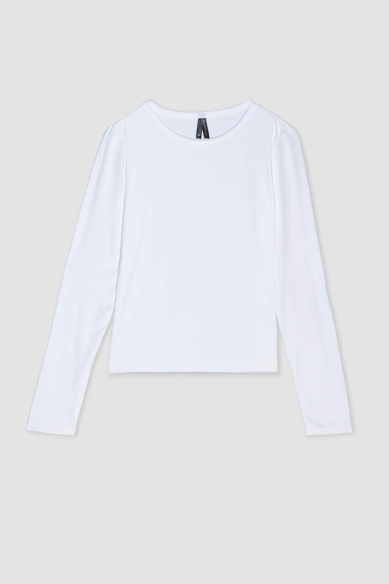 Slim Fit Crew Neck Basic Long Sleeve T-Shirt