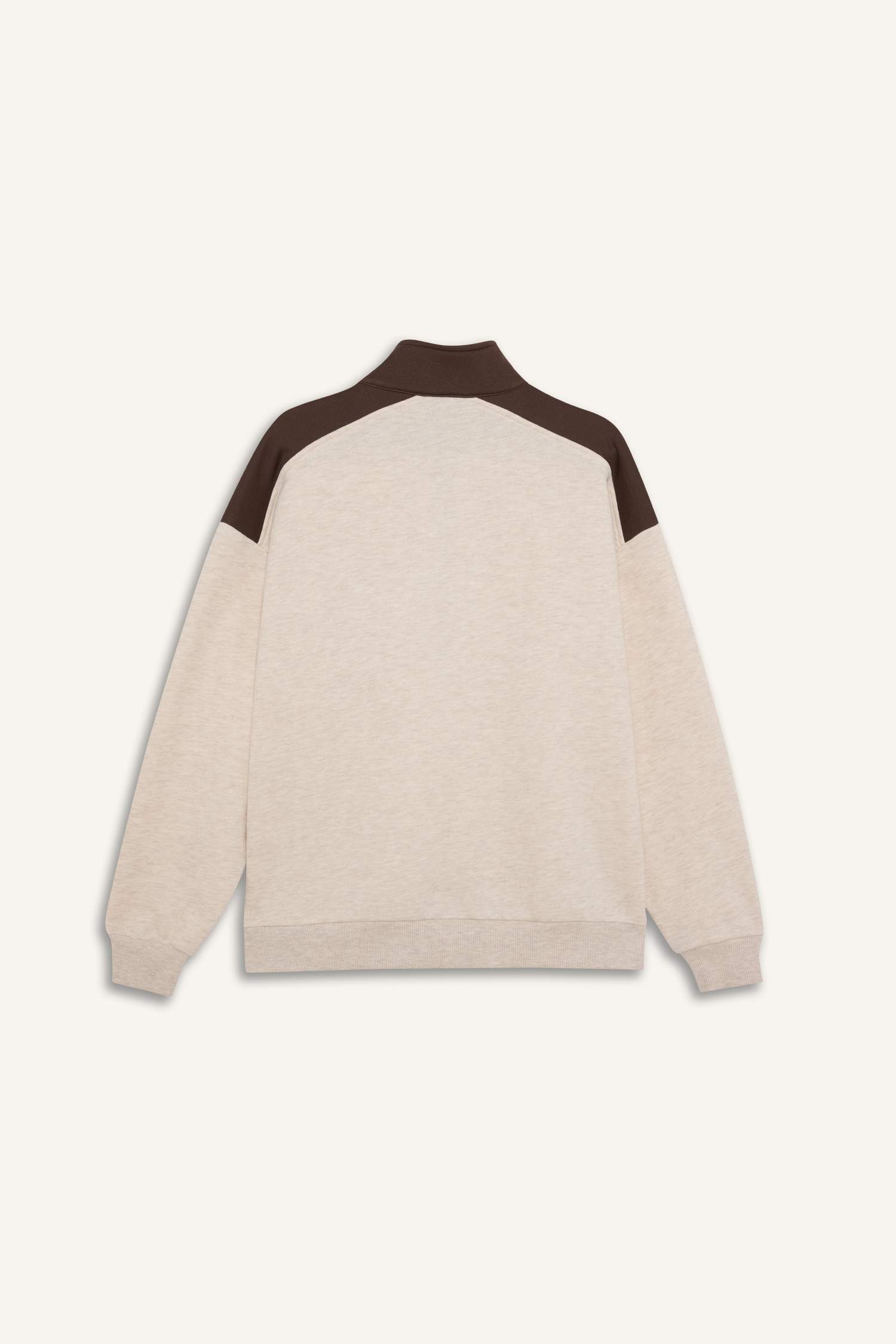 NBA Boston Celtics Oversize Geniş Kalıp Yarım Fermuarlı Sweatshirt