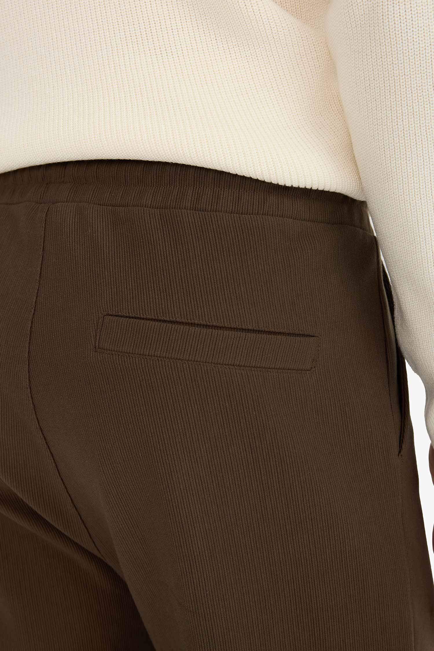 Спортивные брюки со шнурком, стандартного кроя