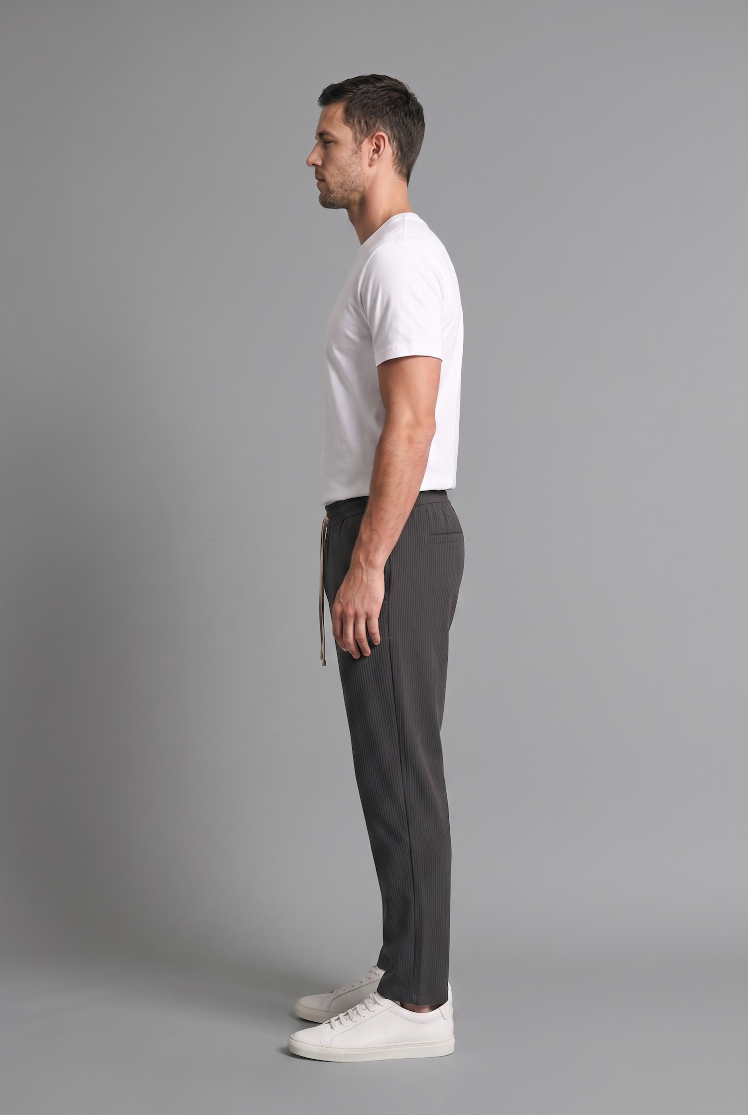 DeFacto Regular Fit Beli Bağcıklı Eşofman Altı görsel 2