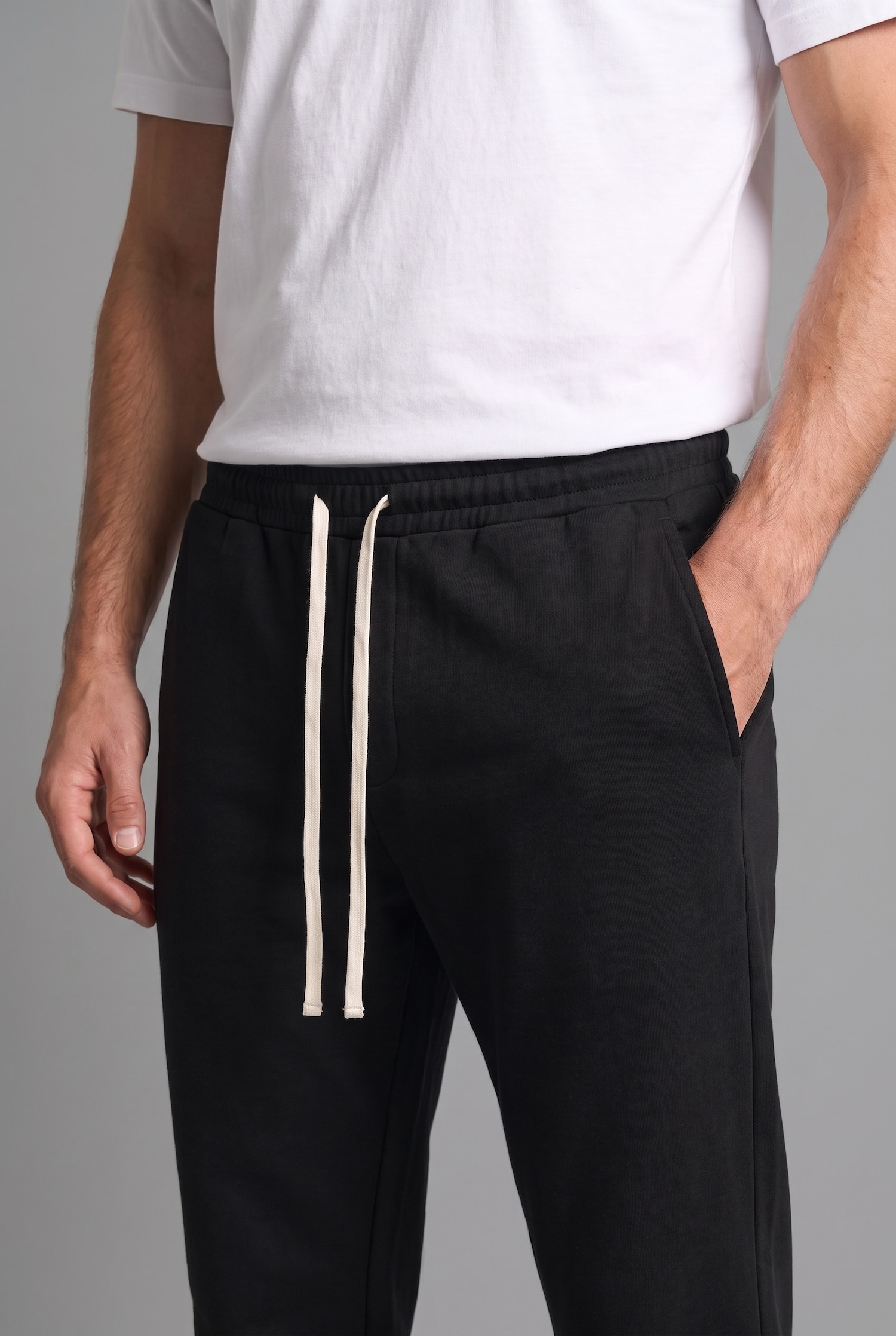 DeFacto Regular Fit Beli Bağcıklı Eşofman Altı görsel 4