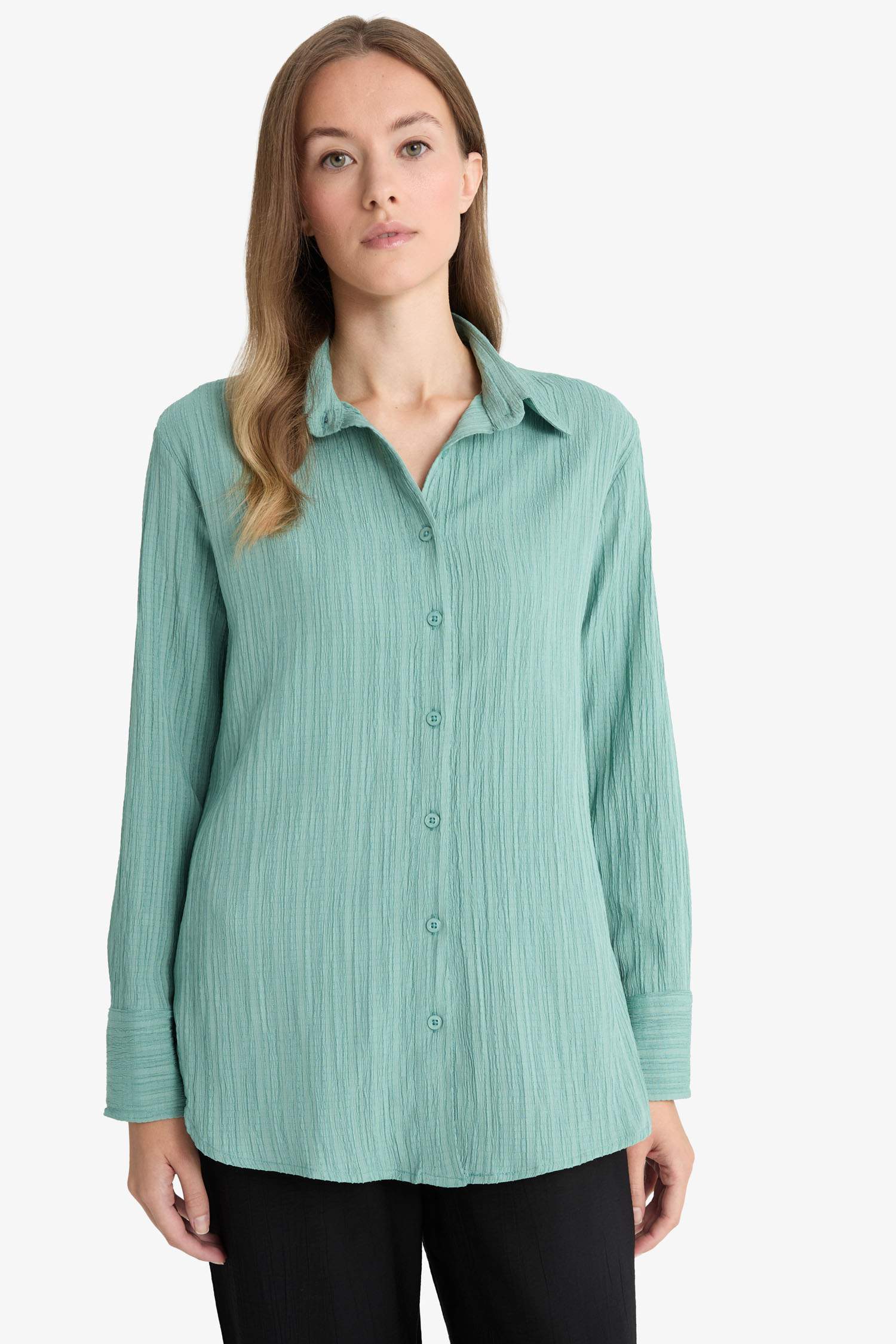 Relax Fit Long Sleeve Tunic