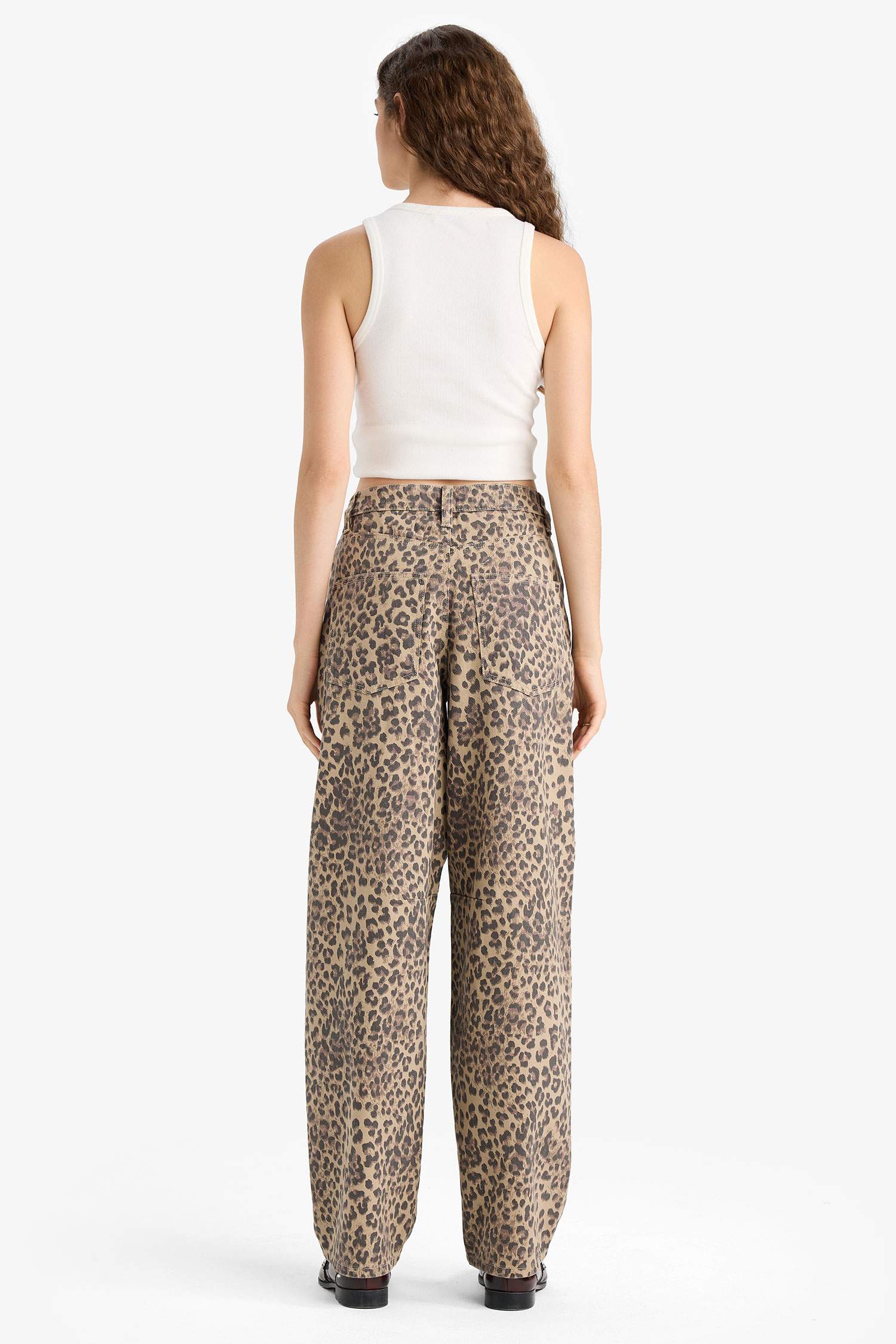 жануар багги габардин Шалбар