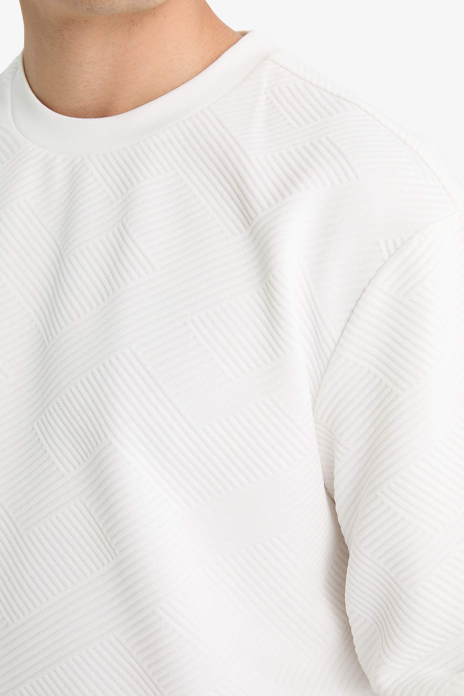 Sweatshirt col rond Coupe régulière