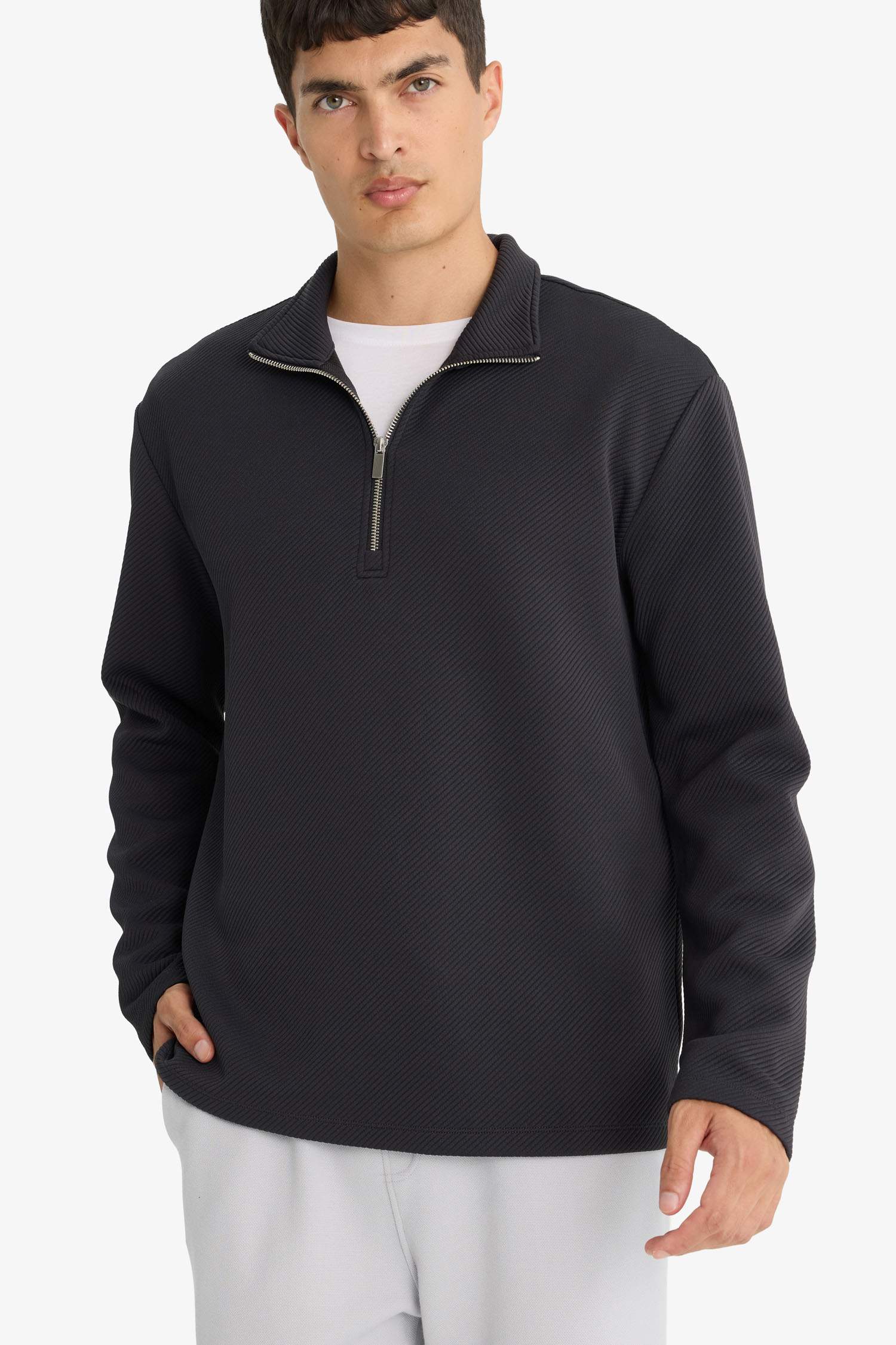 Regular Fit Long Sleeve Sweatshirt