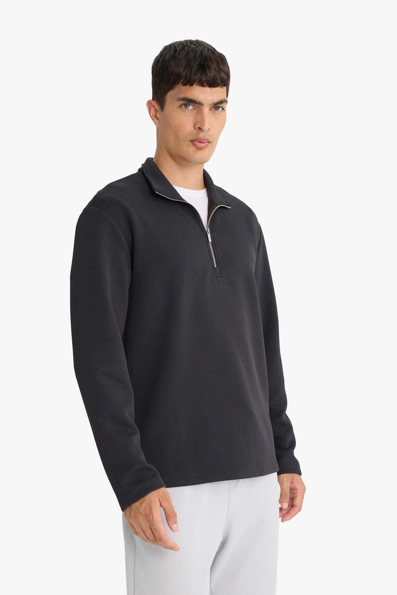 Regular Fit Long Sleeve Sweatshirt