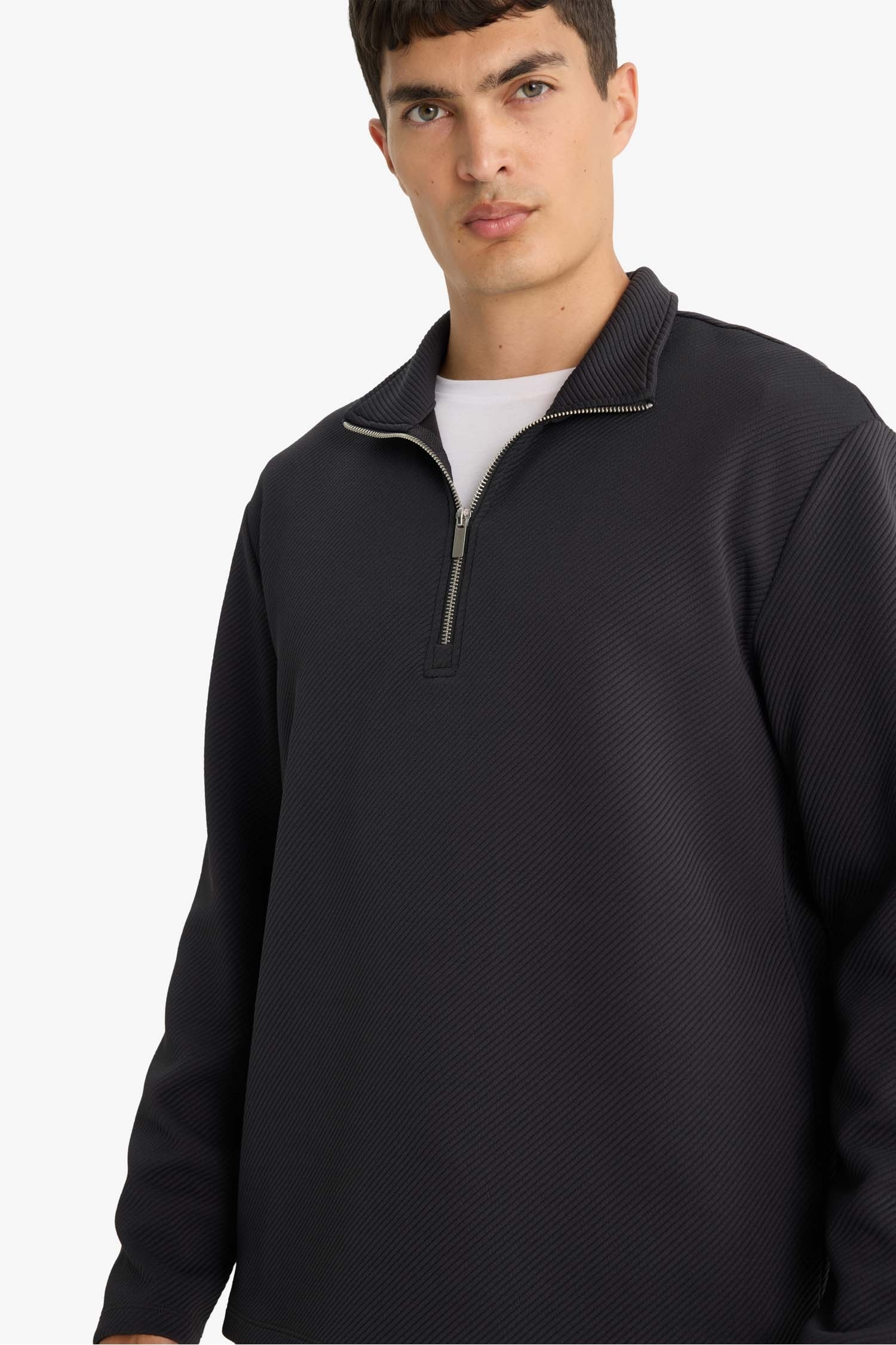 Regular Fit Long Sleeve Sweatshirt