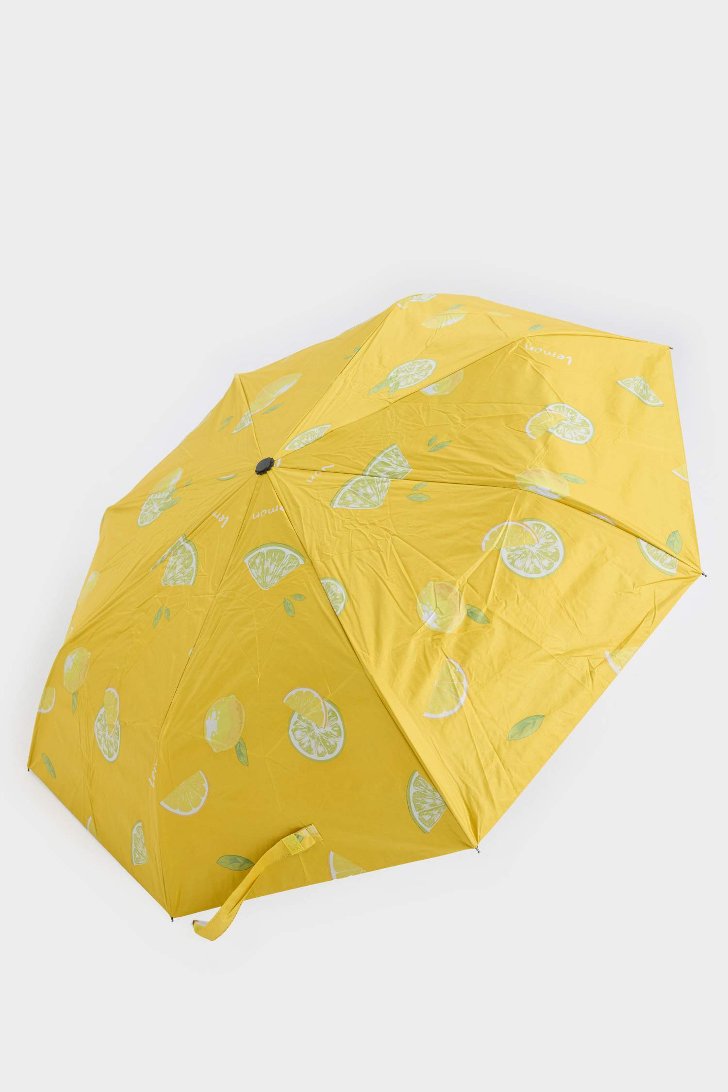 Woman Lemon Printed Umbrella