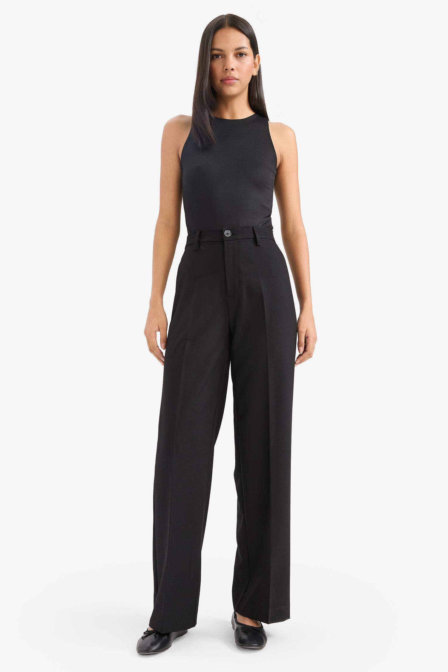 Débardeur basique slim à col américain