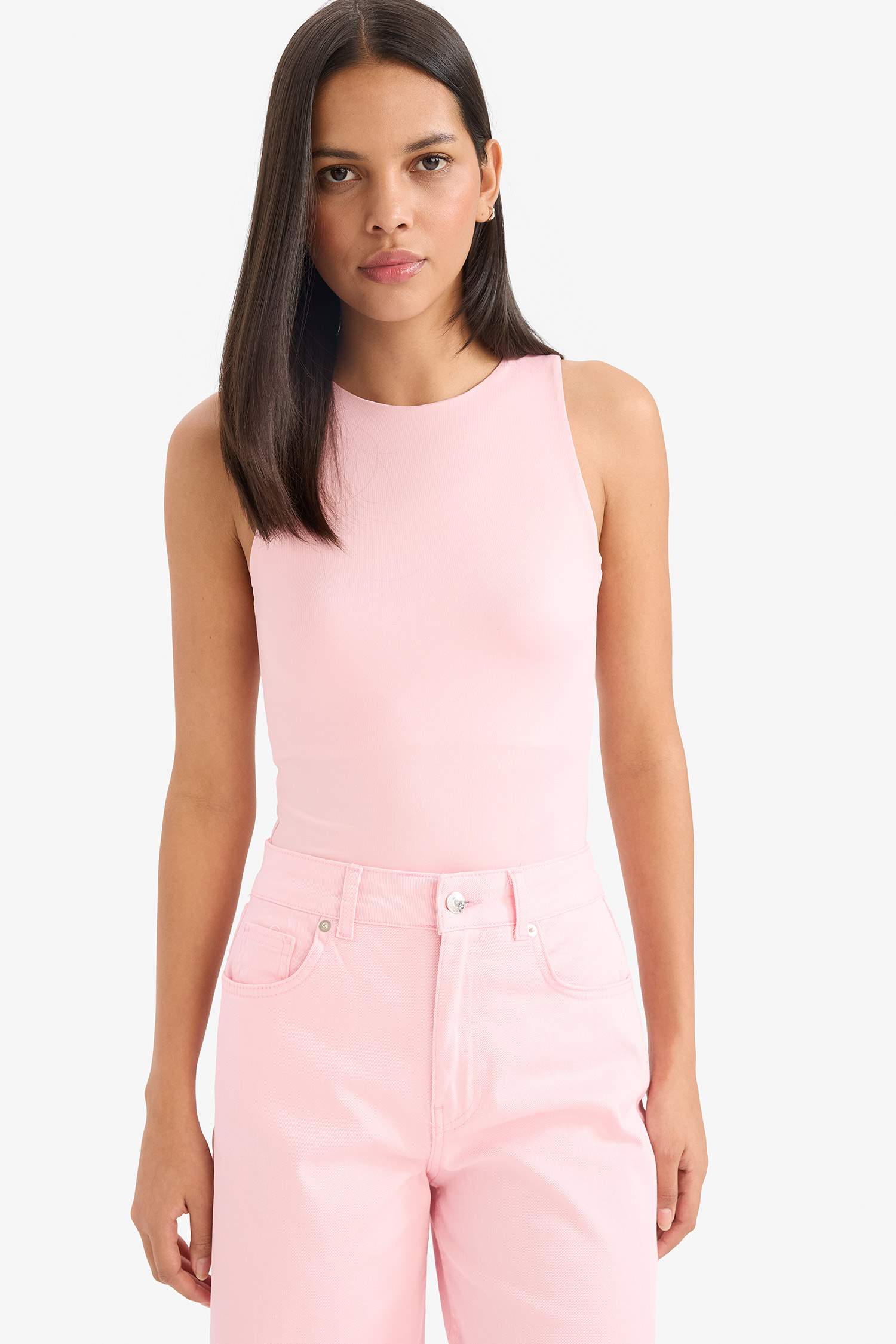 Débardeur slim à col halter Afra x Defacto