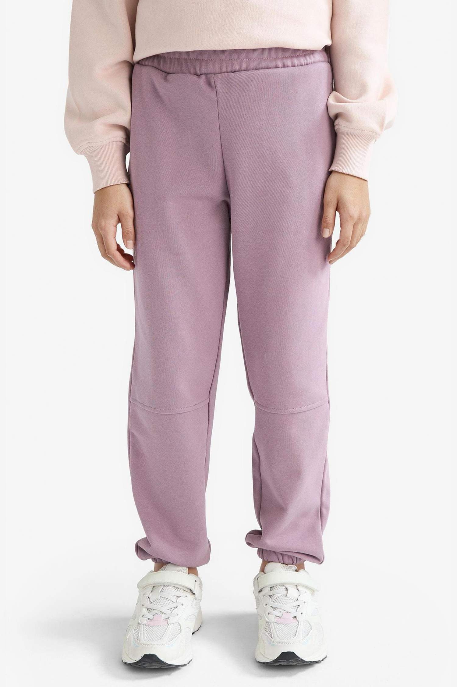 بنطلون سويت بانتس بناتي جوجر فيت بخصر مطاطي